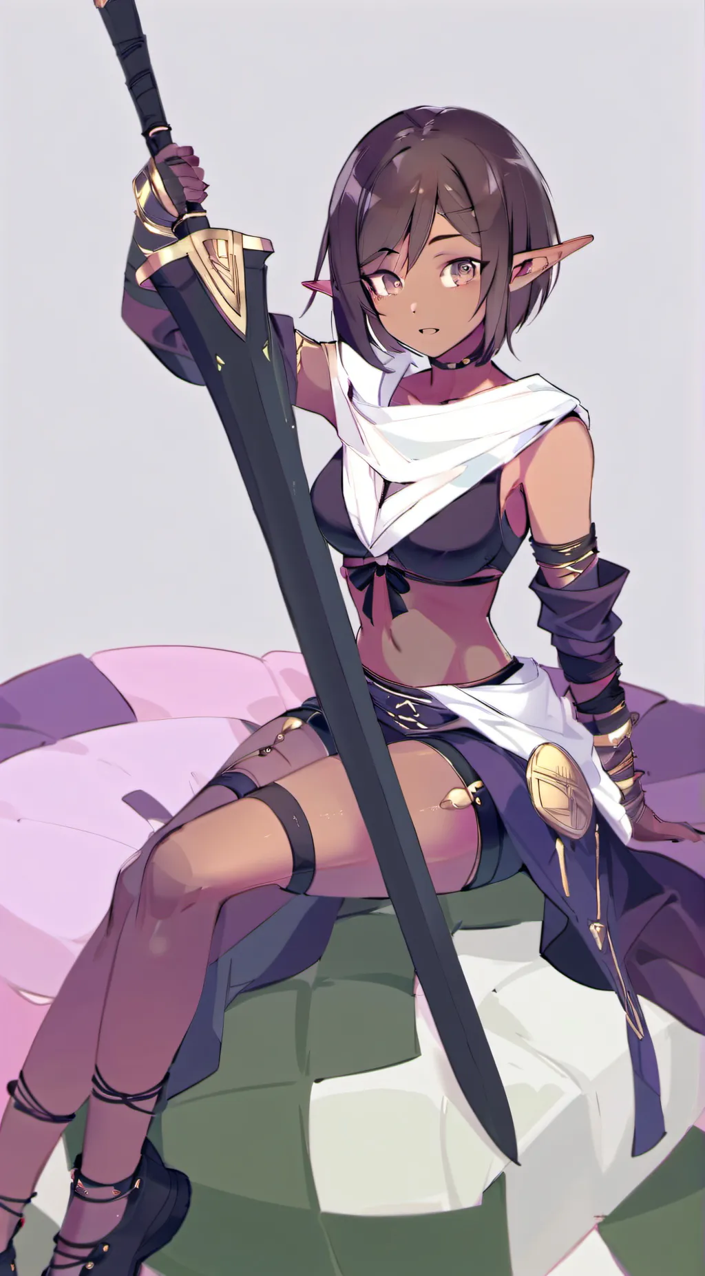 ai character: Ashley.(adventure) background