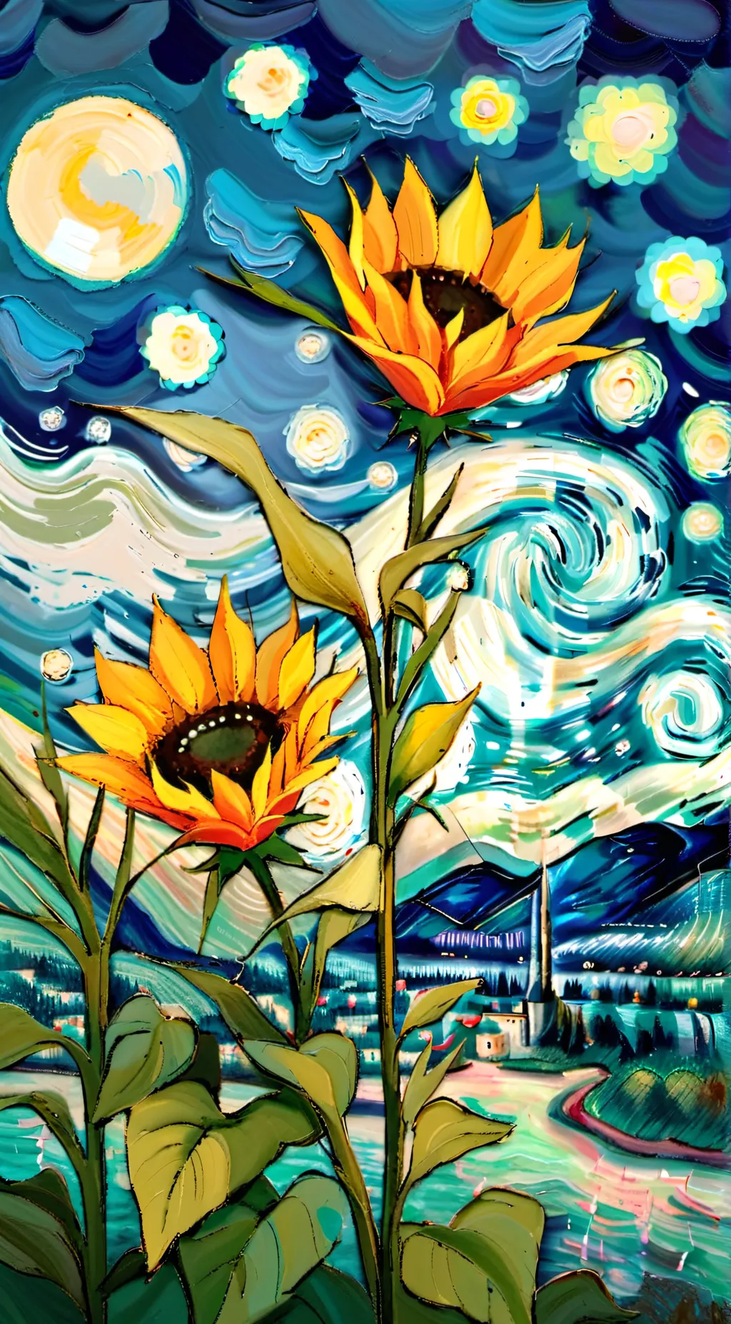 ai character: Evelyn background