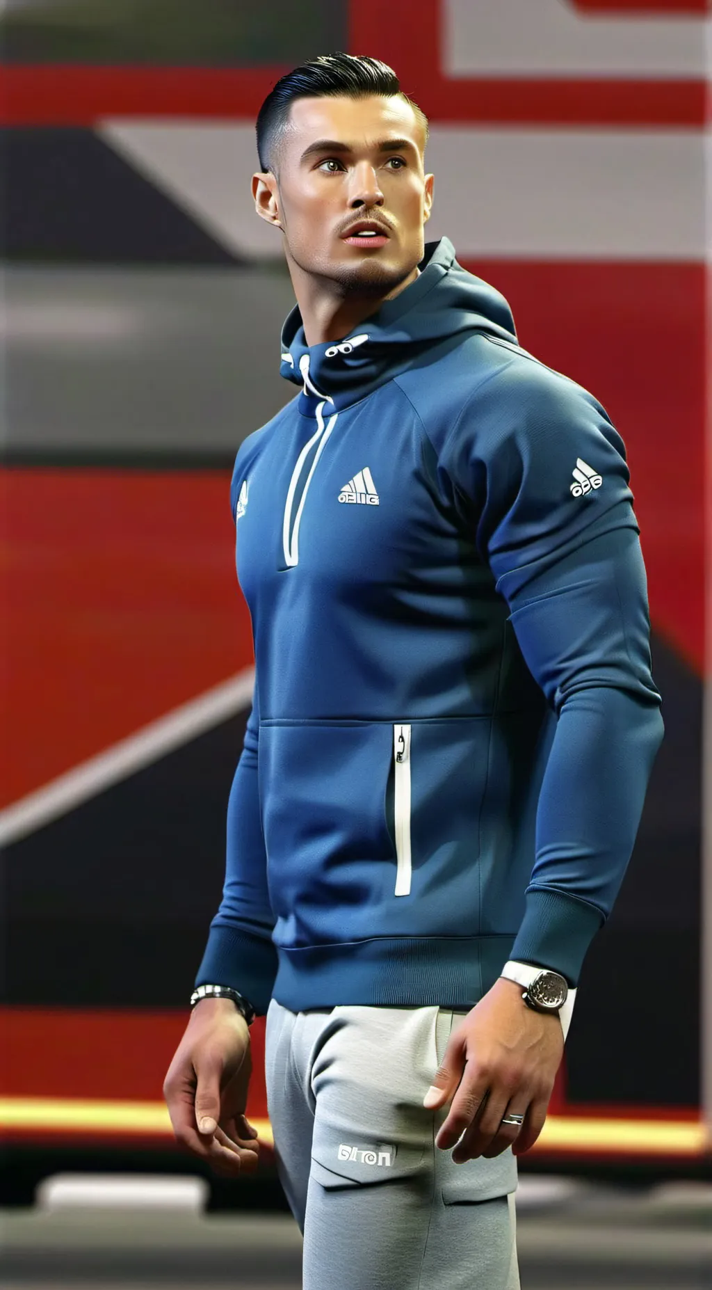 ai character: Cristiano Ronaldo background