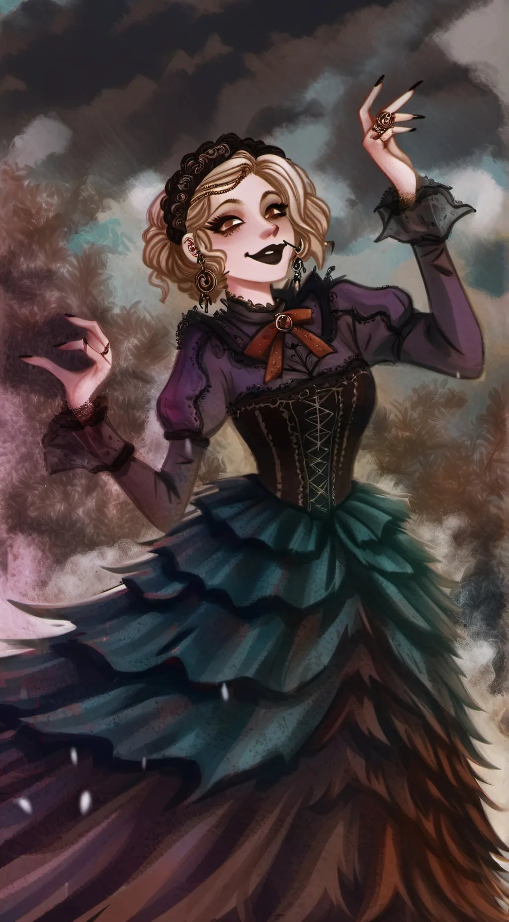 ai character: Cordelia Aradia  background