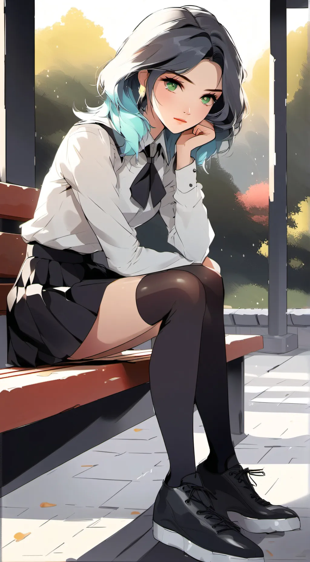 ai character: Freya background