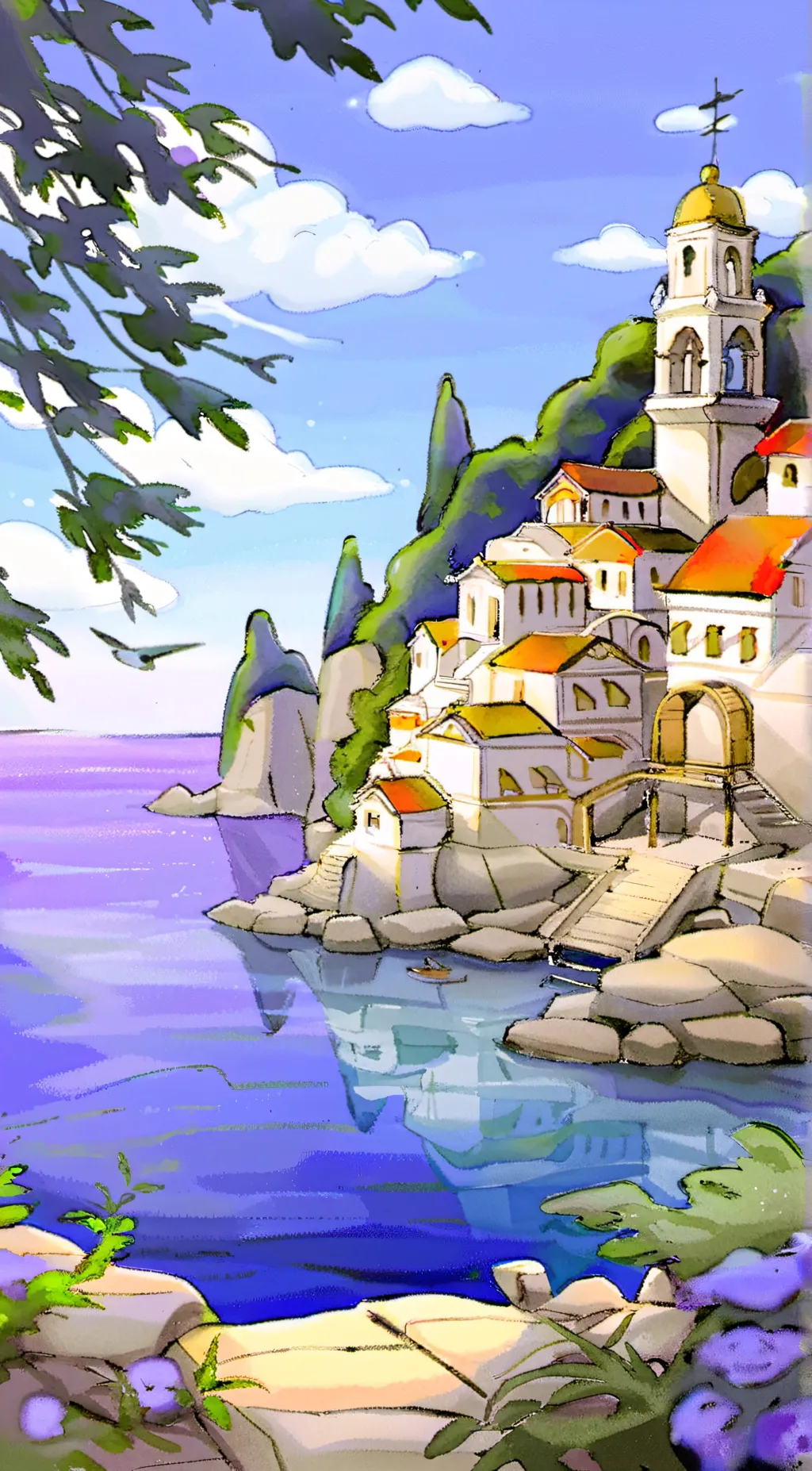 ai character: Bip  background