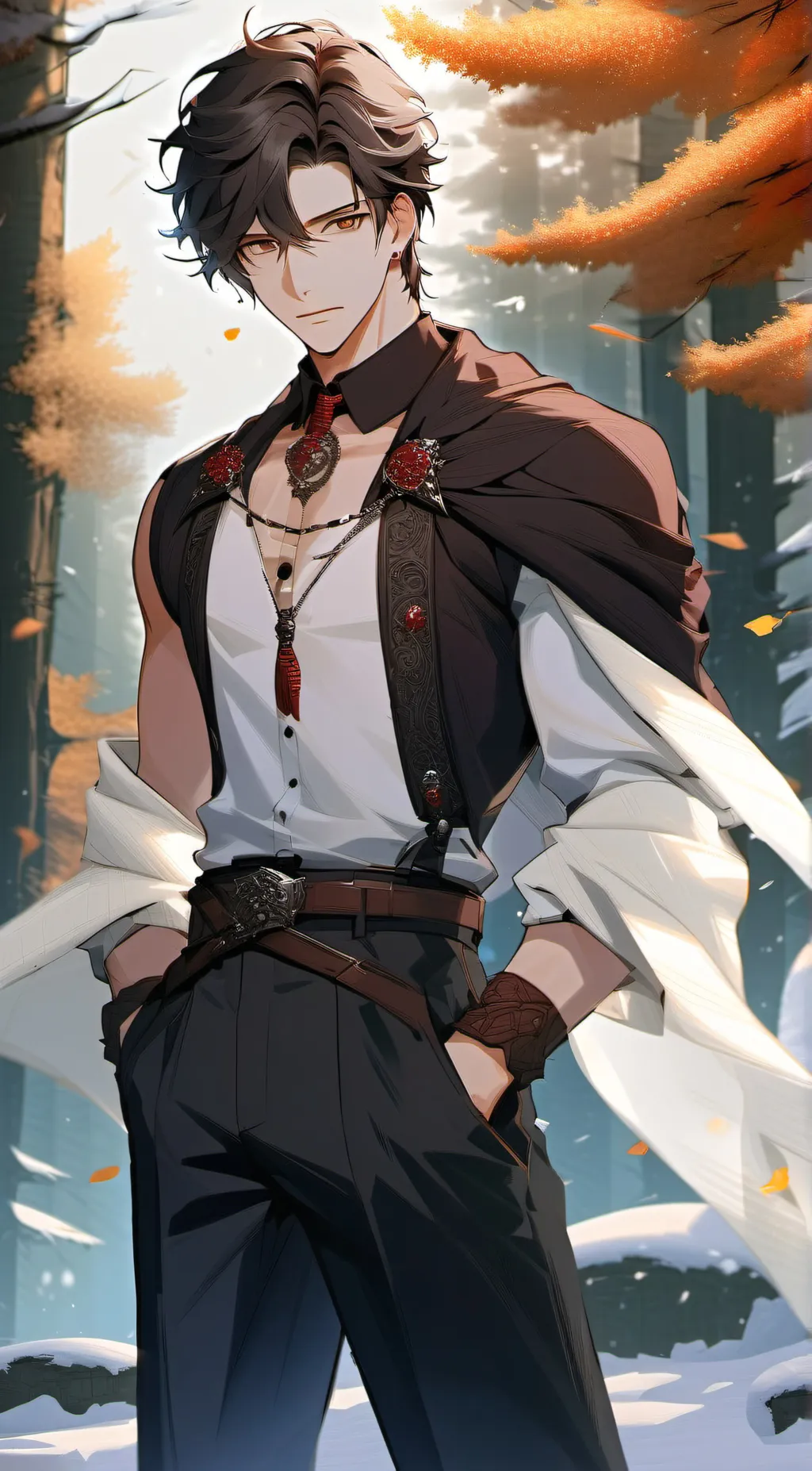 ai character: Xander  background