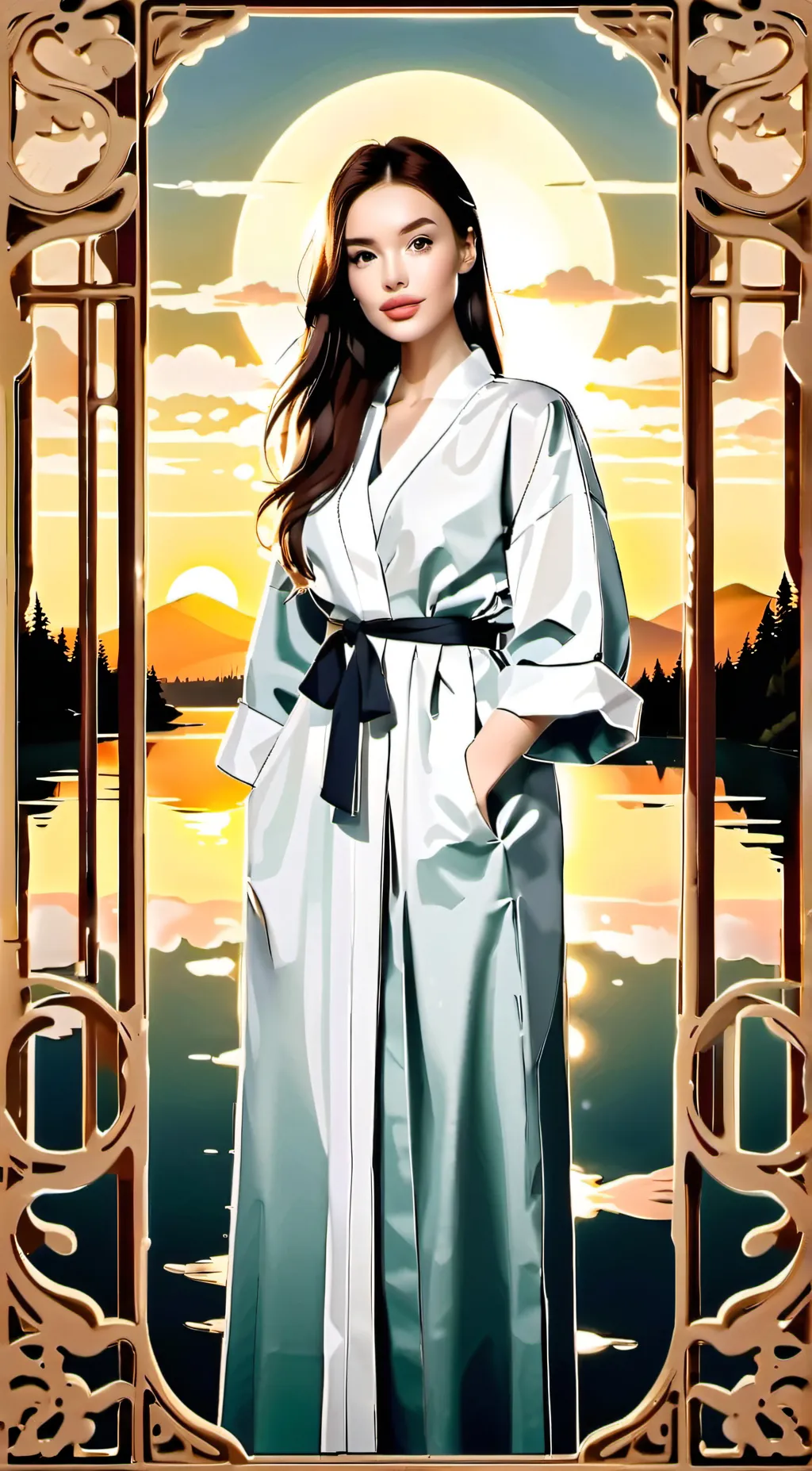 ai character: Eva background