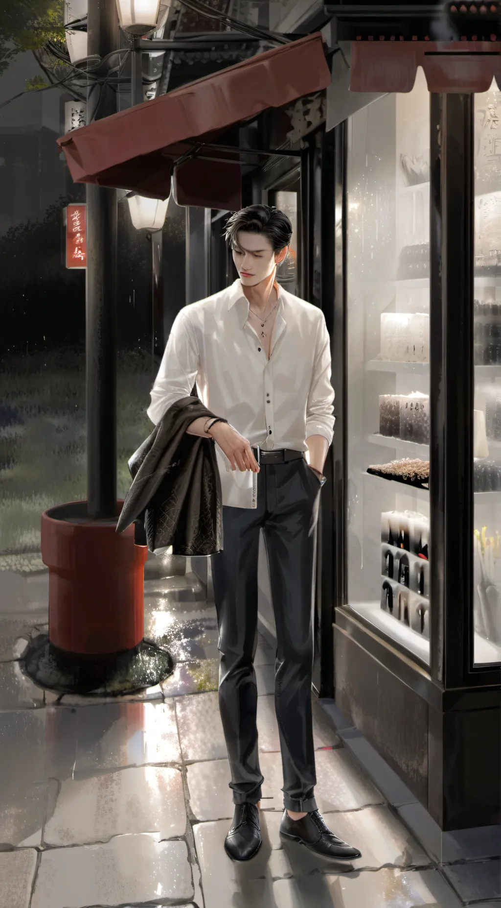 ai character: Marcus background