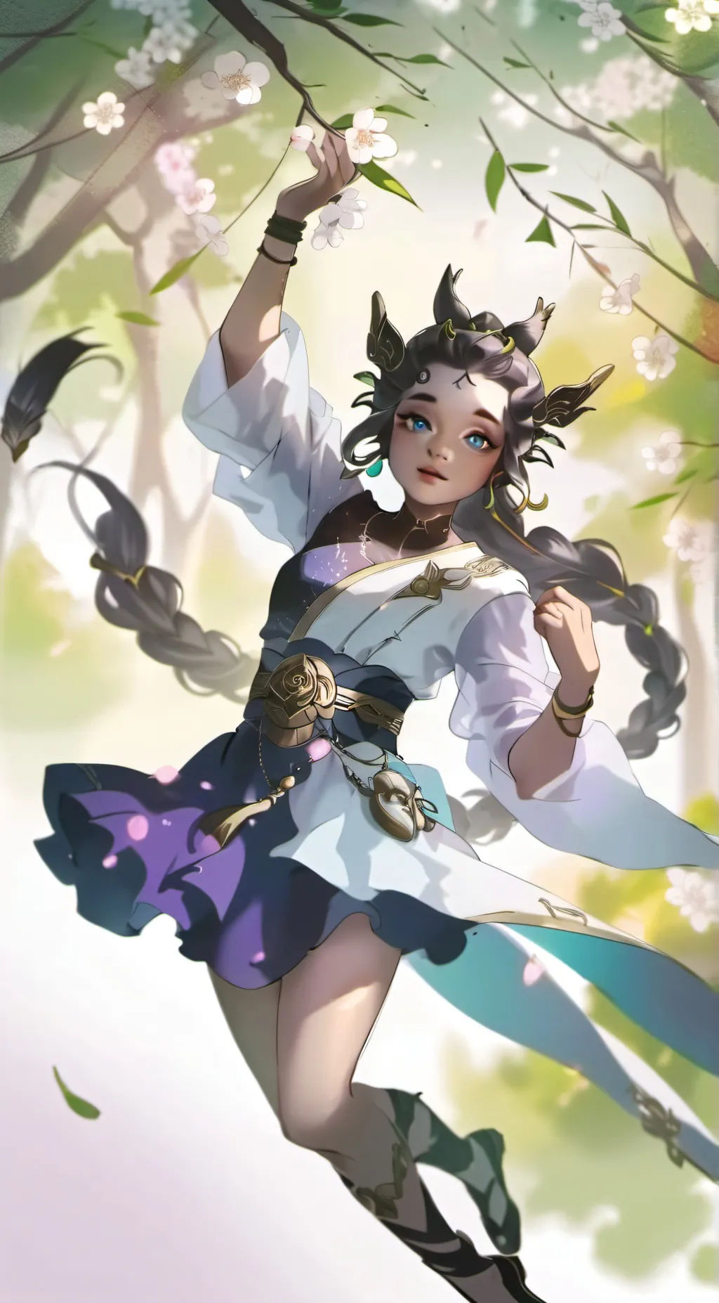 ai character: shakira background