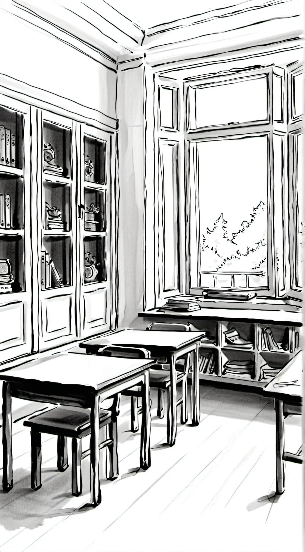 ai character: THE PAPER VIRUS  background