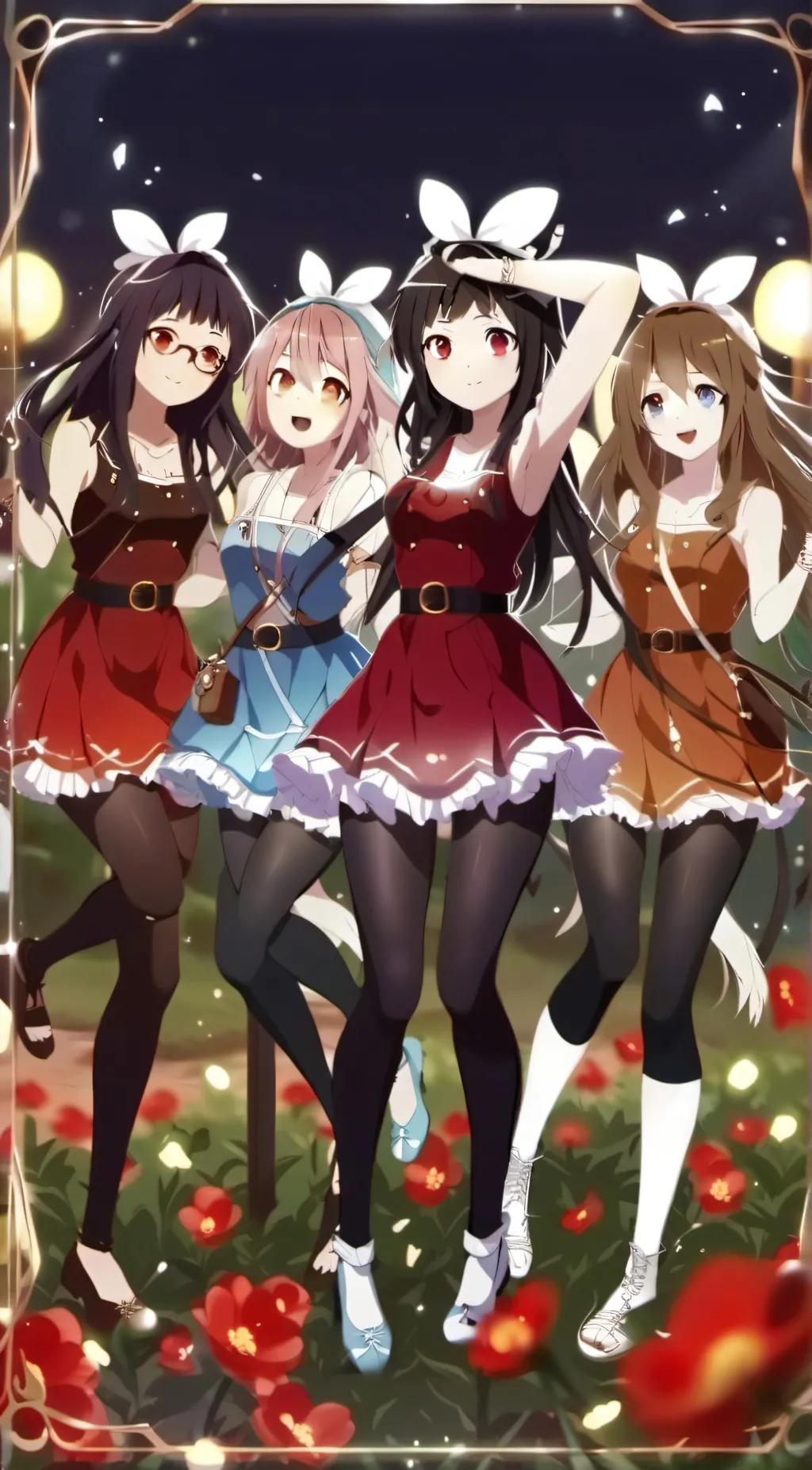 ai character: Harem background