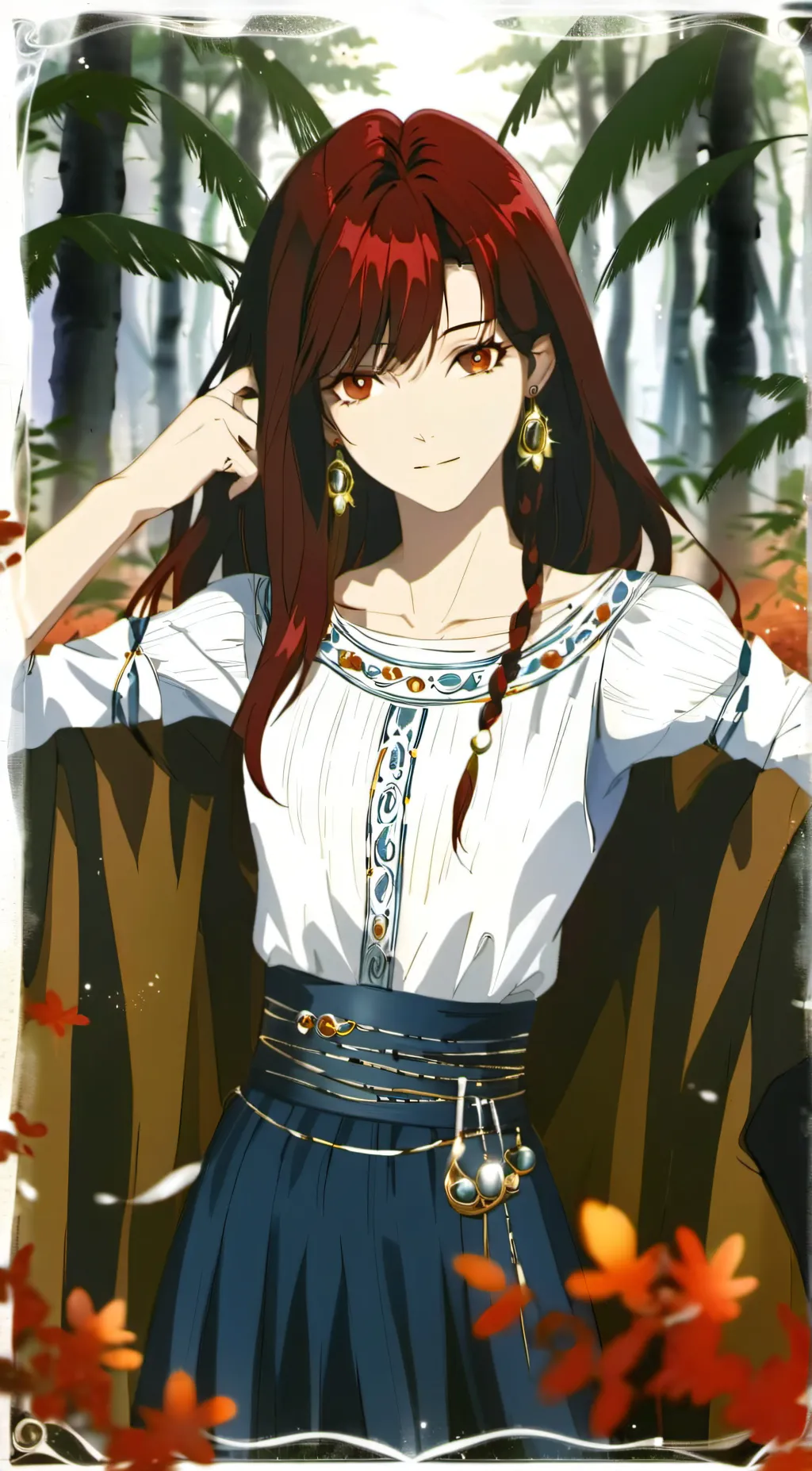 ai character: girls dorm background