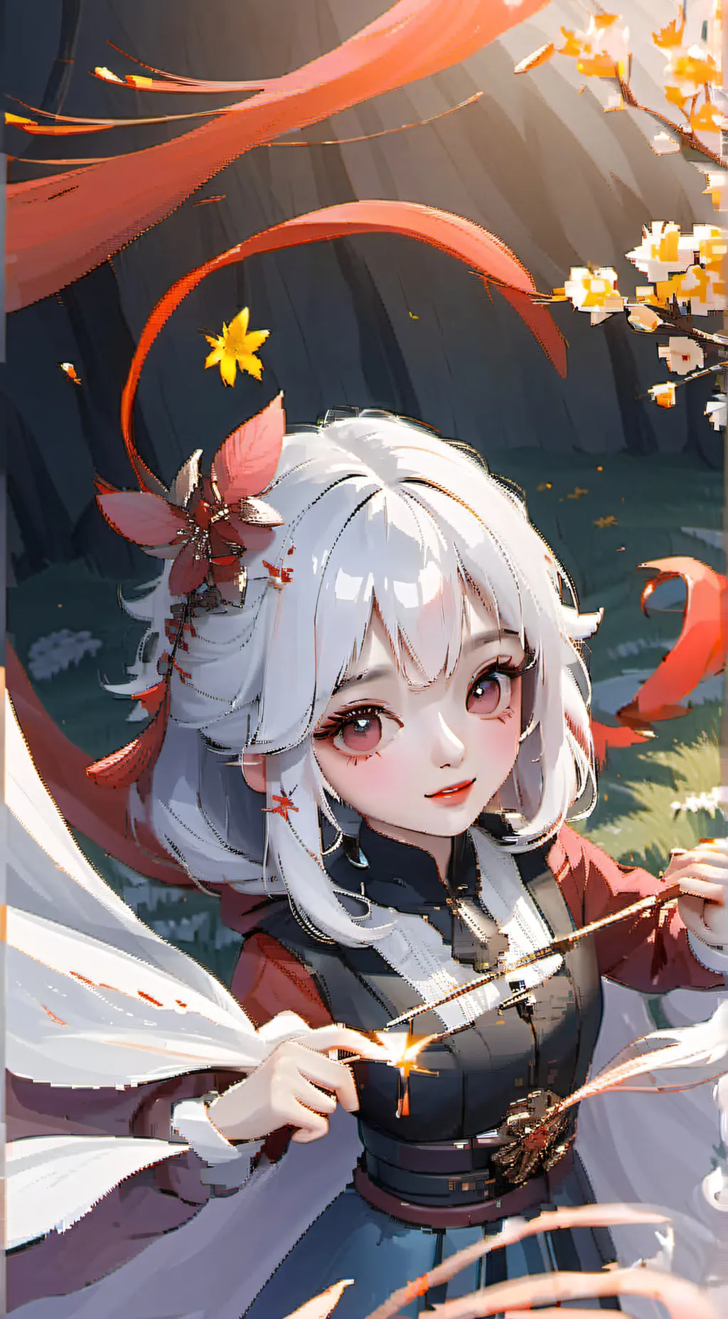 ai character: Carla^^ background