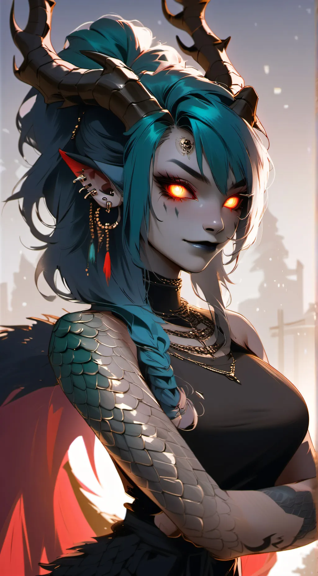 ai character: Evelynn background