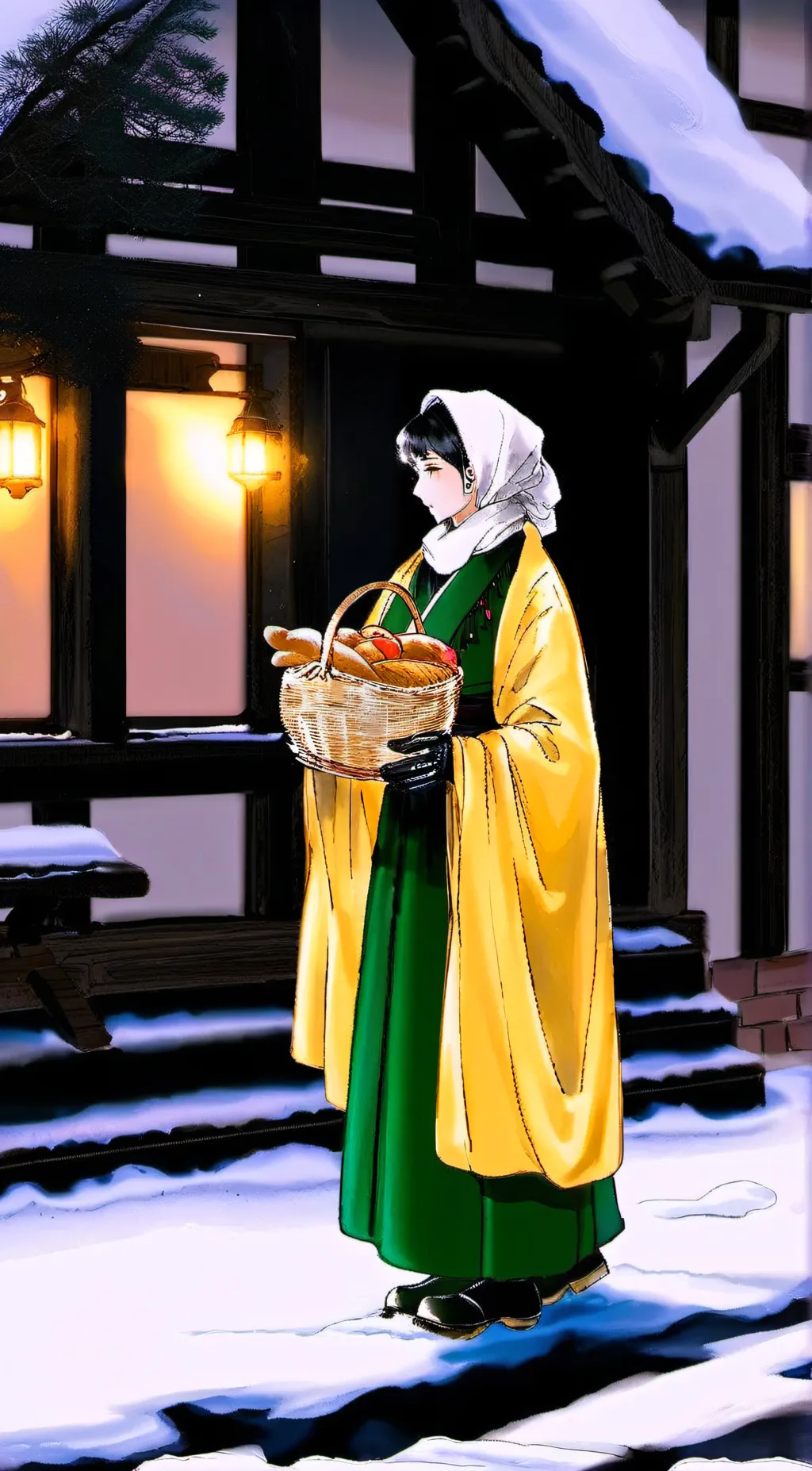 ai character: Hana background