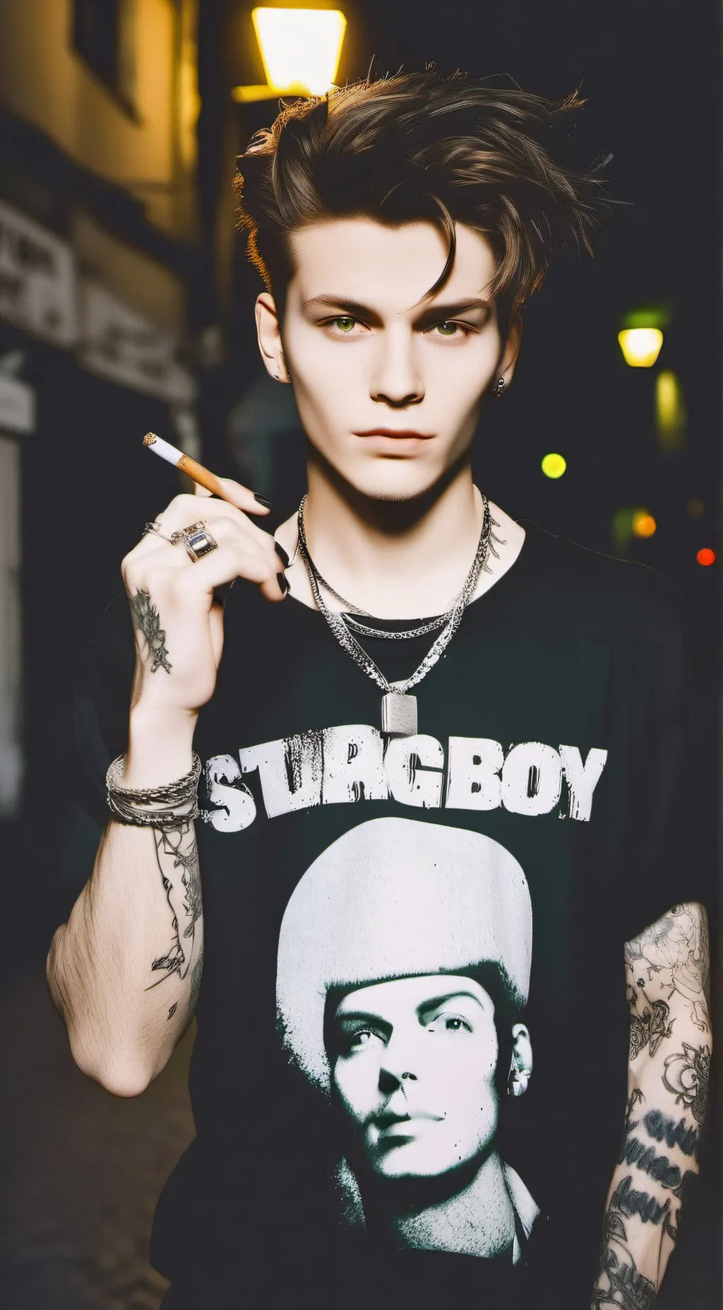 ai character: Chris background