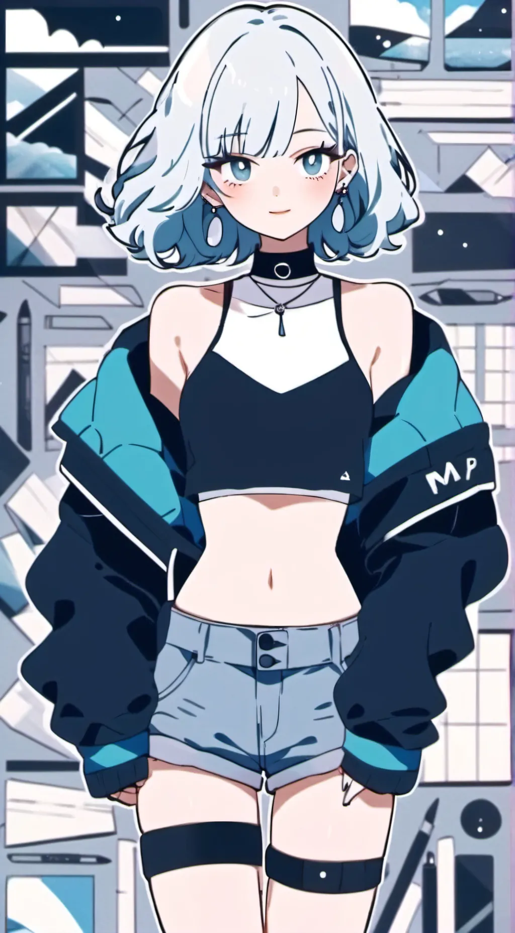 ai character: class 1A background