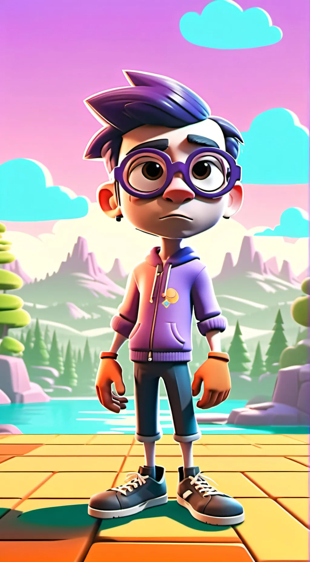 ai character: LiTtLe TiMmY👹👹 background