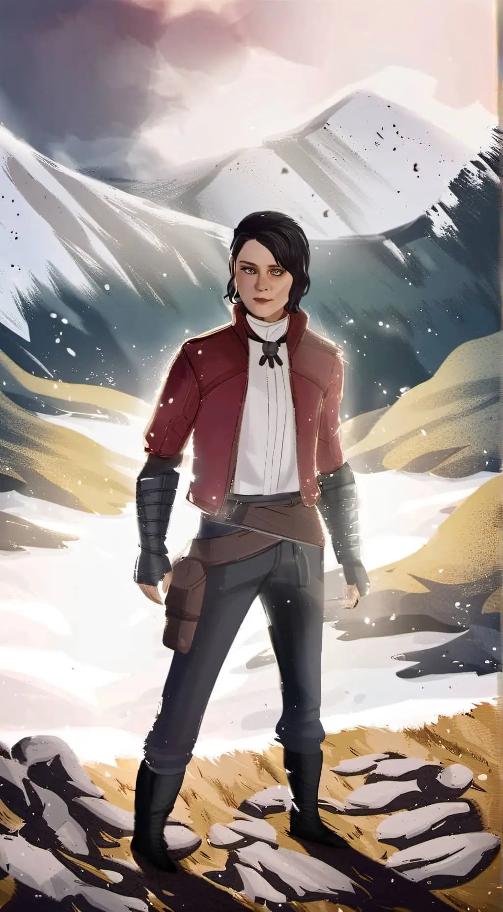 ai character: Helen Park background