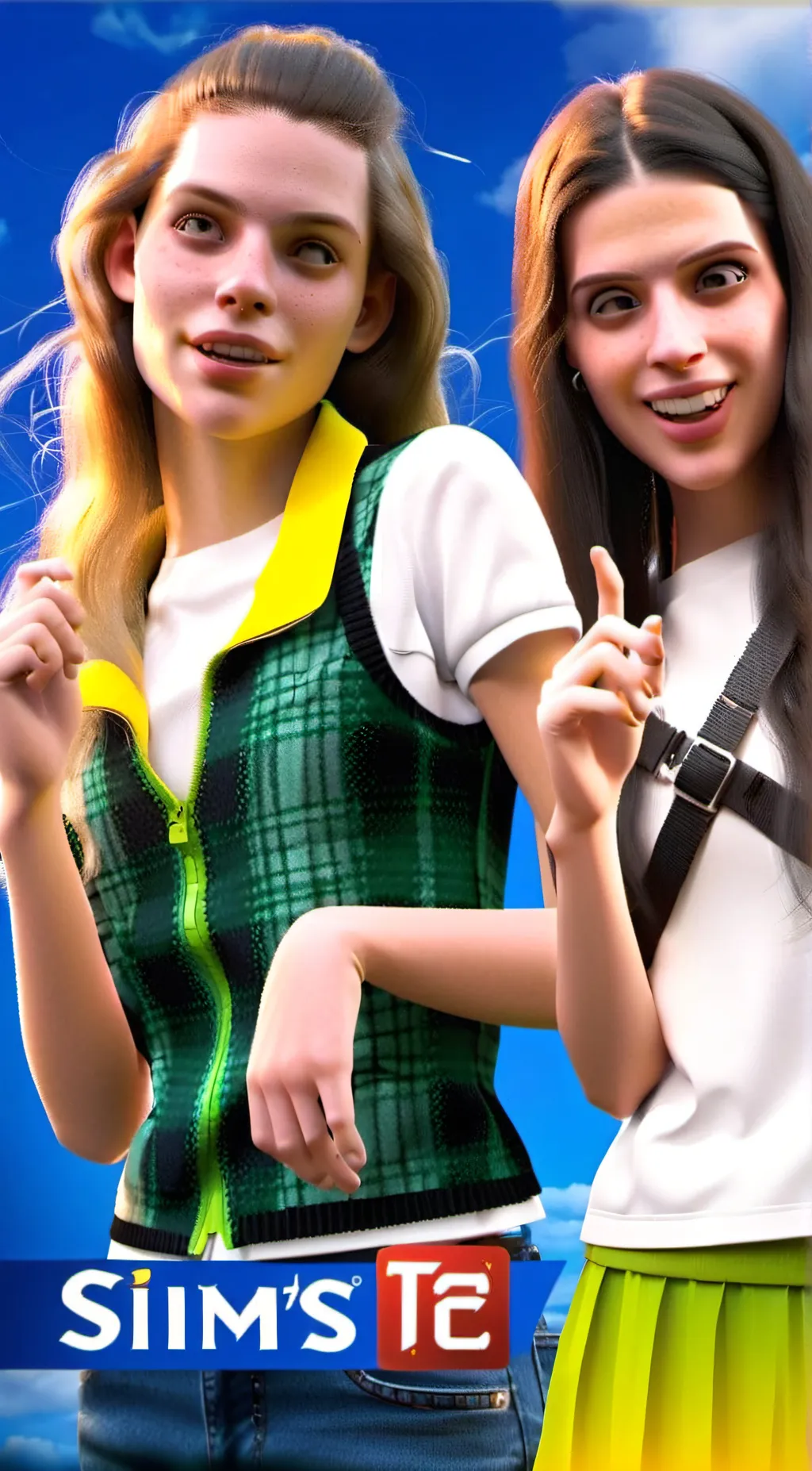 ai character: Dani and ains background