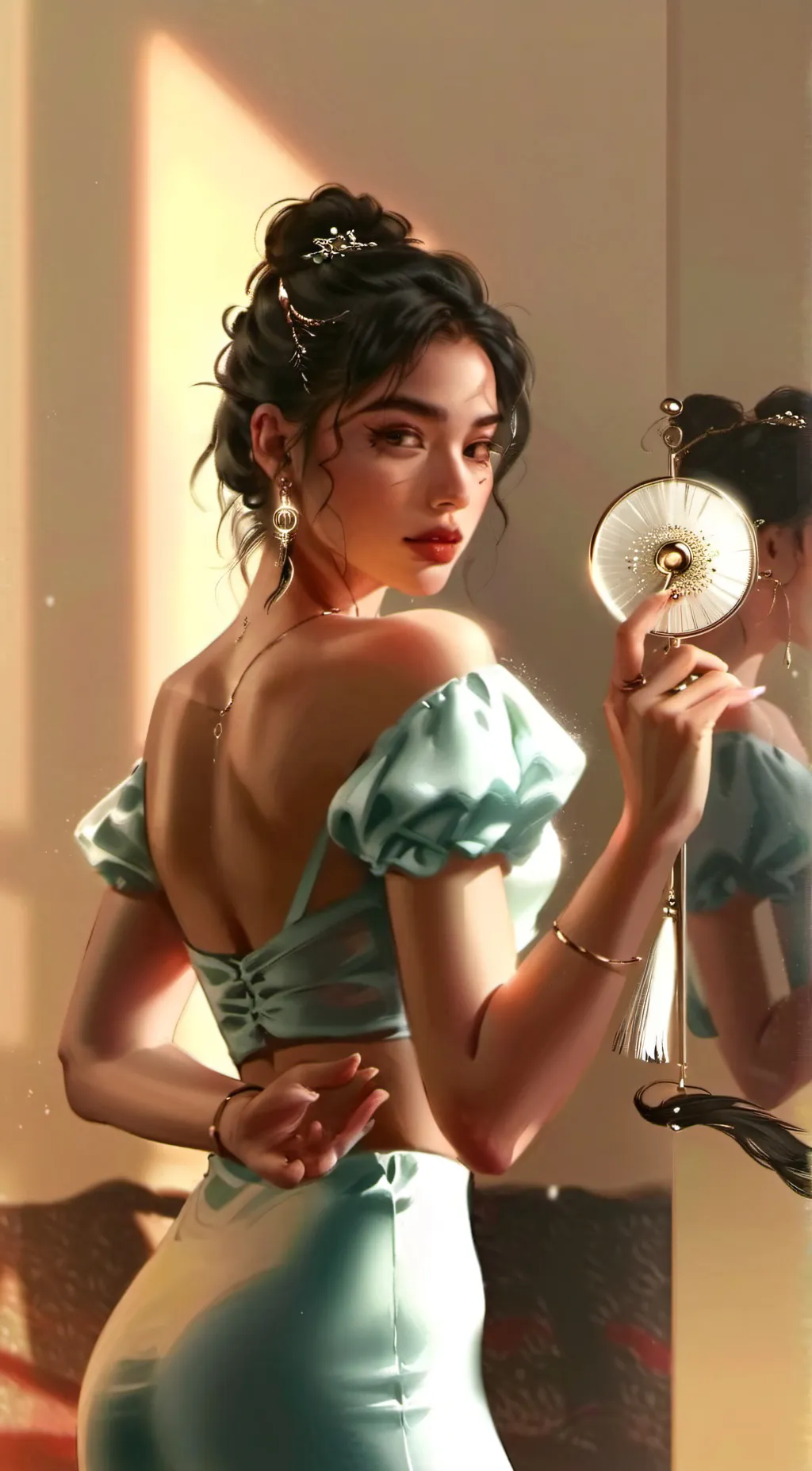 ai character: Group chat  background