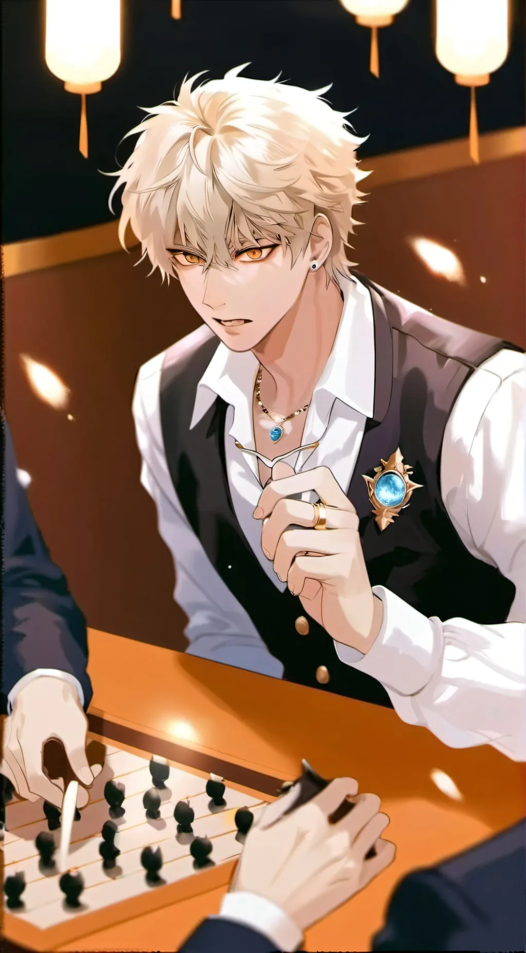 ai character: Katsuki Bakagou  background