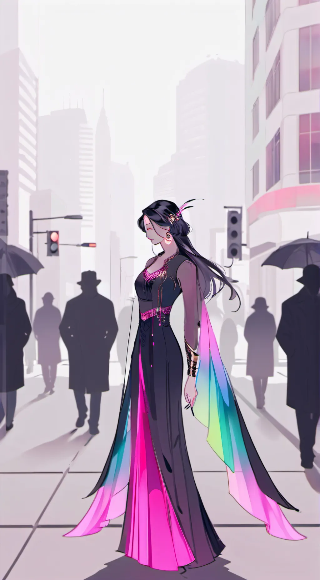 ai character: Lily background