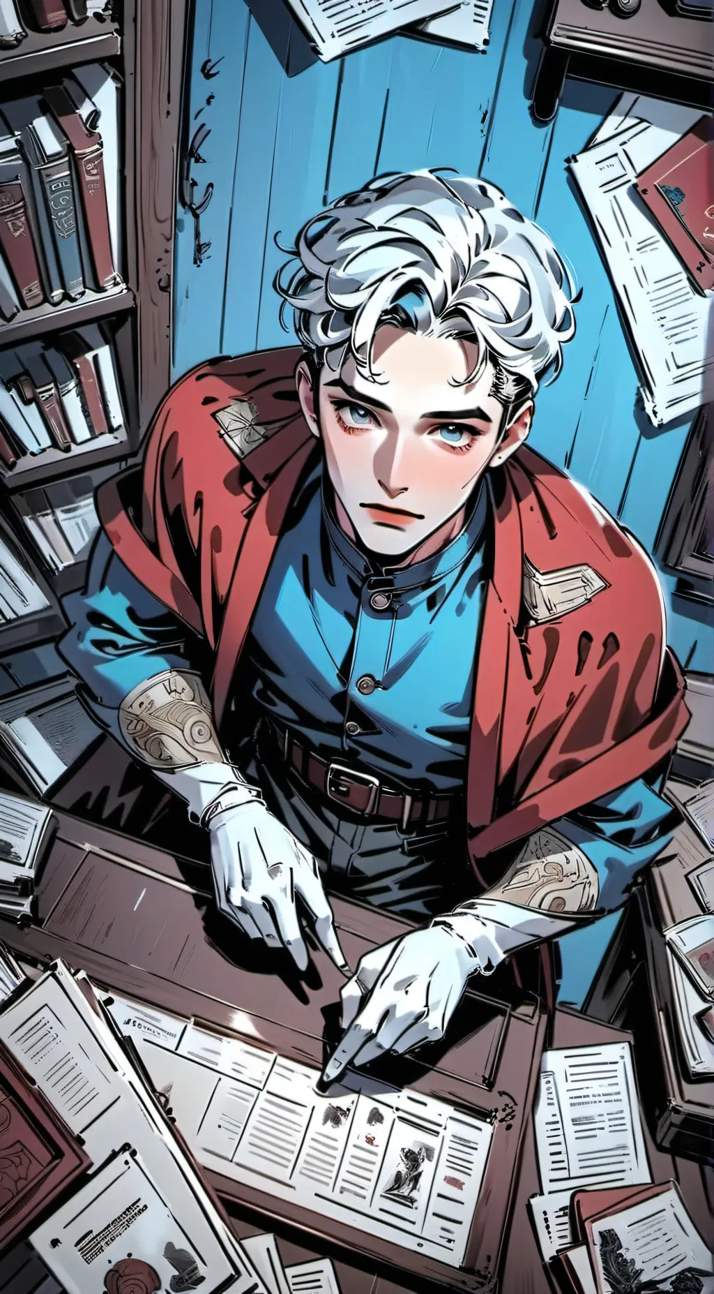 ai character: Jason  background