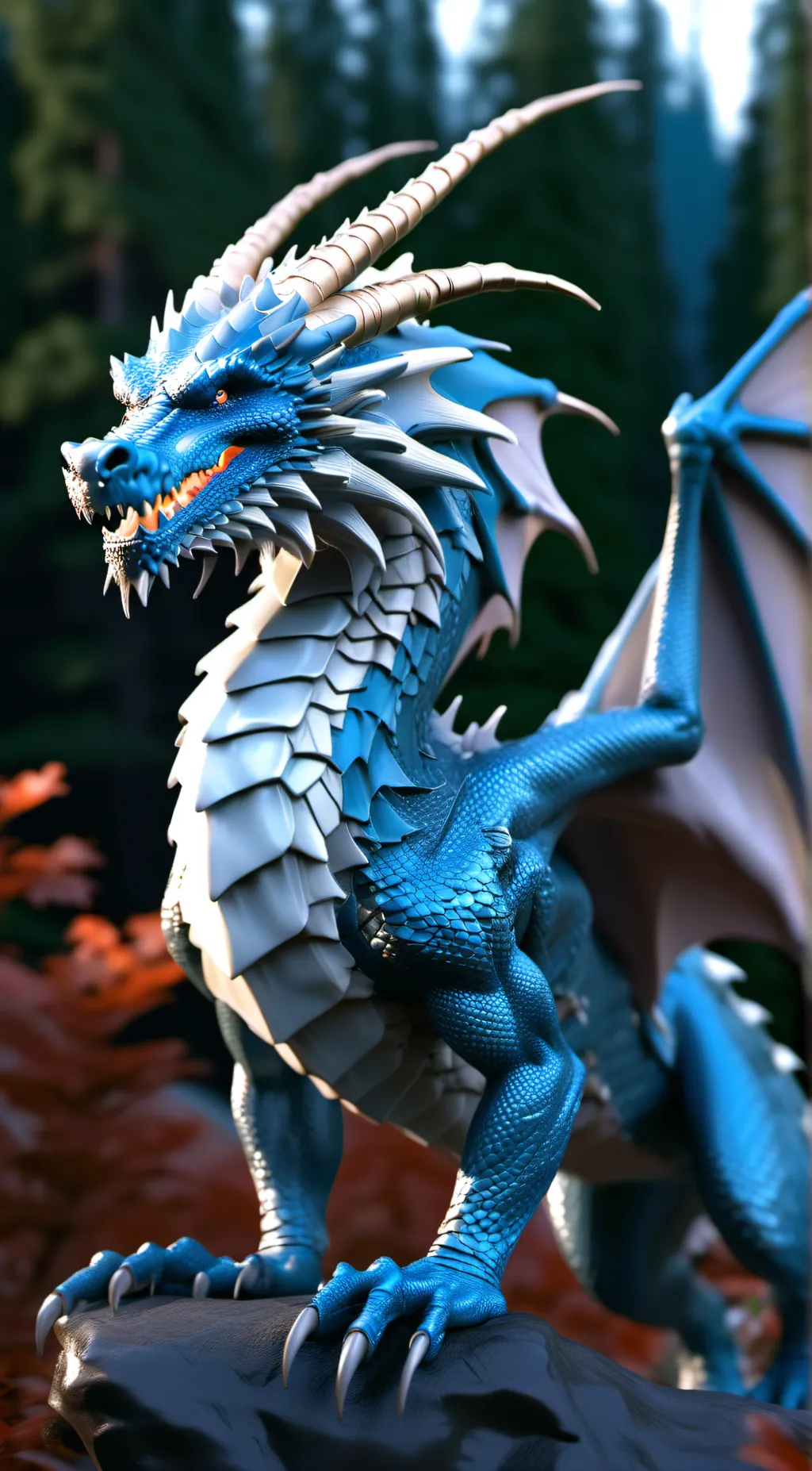 ai character: Dragon background