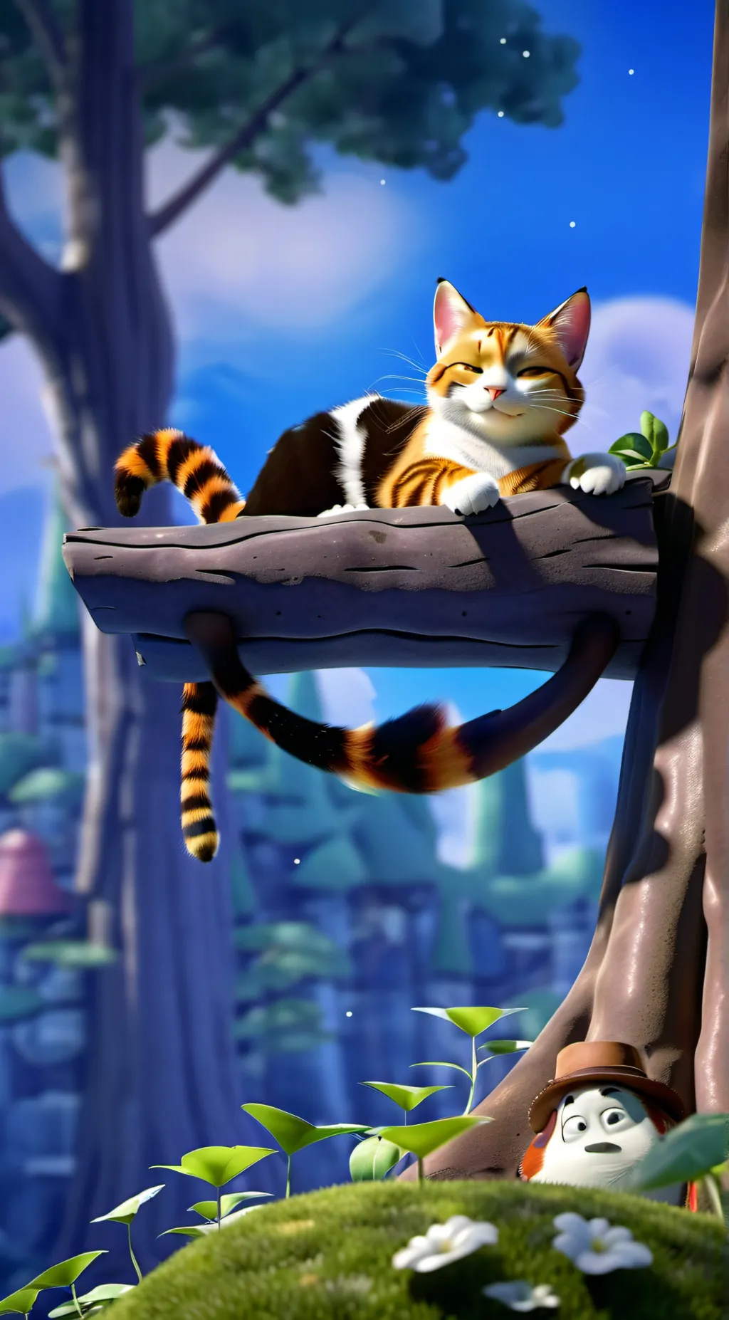 ai character: Catnap and Dogday  background