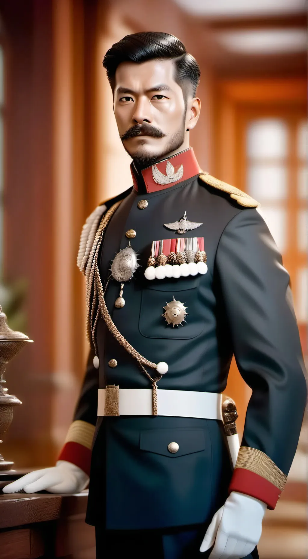 ai character: Kazuo background