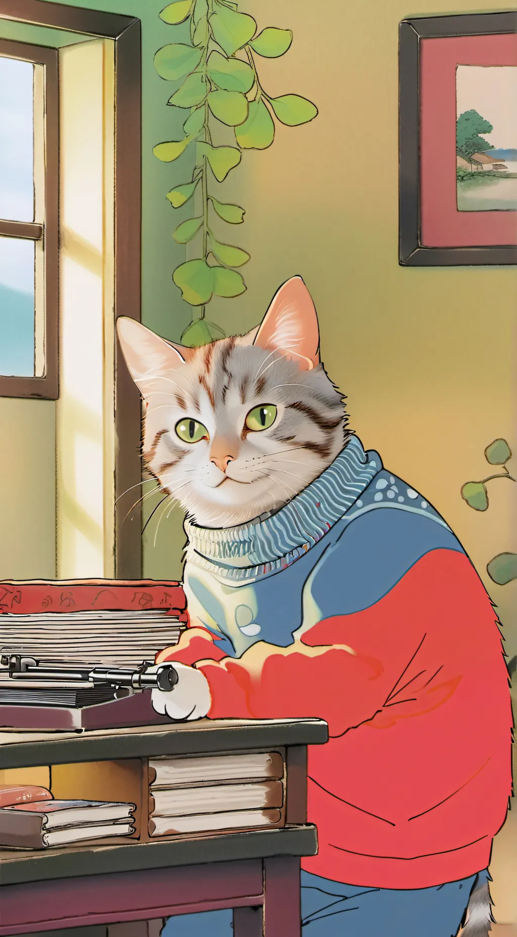 ai character: Cash background