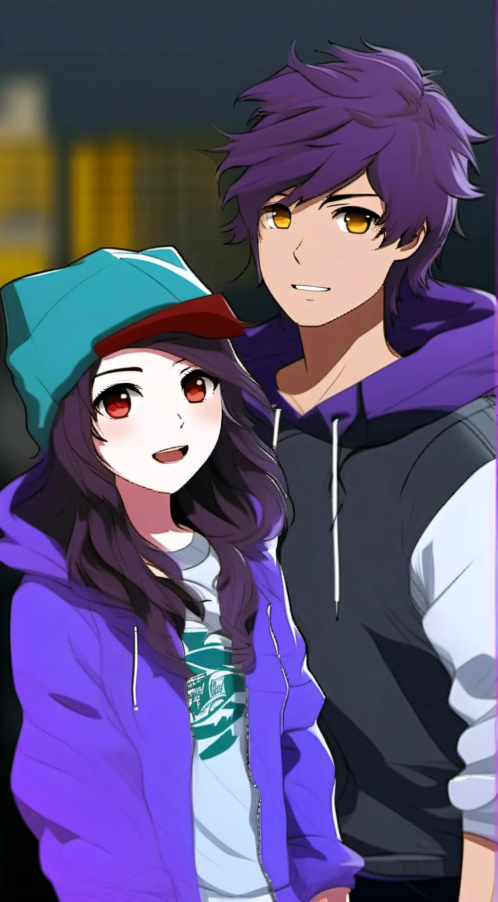 ai character: jack abd snow/you background