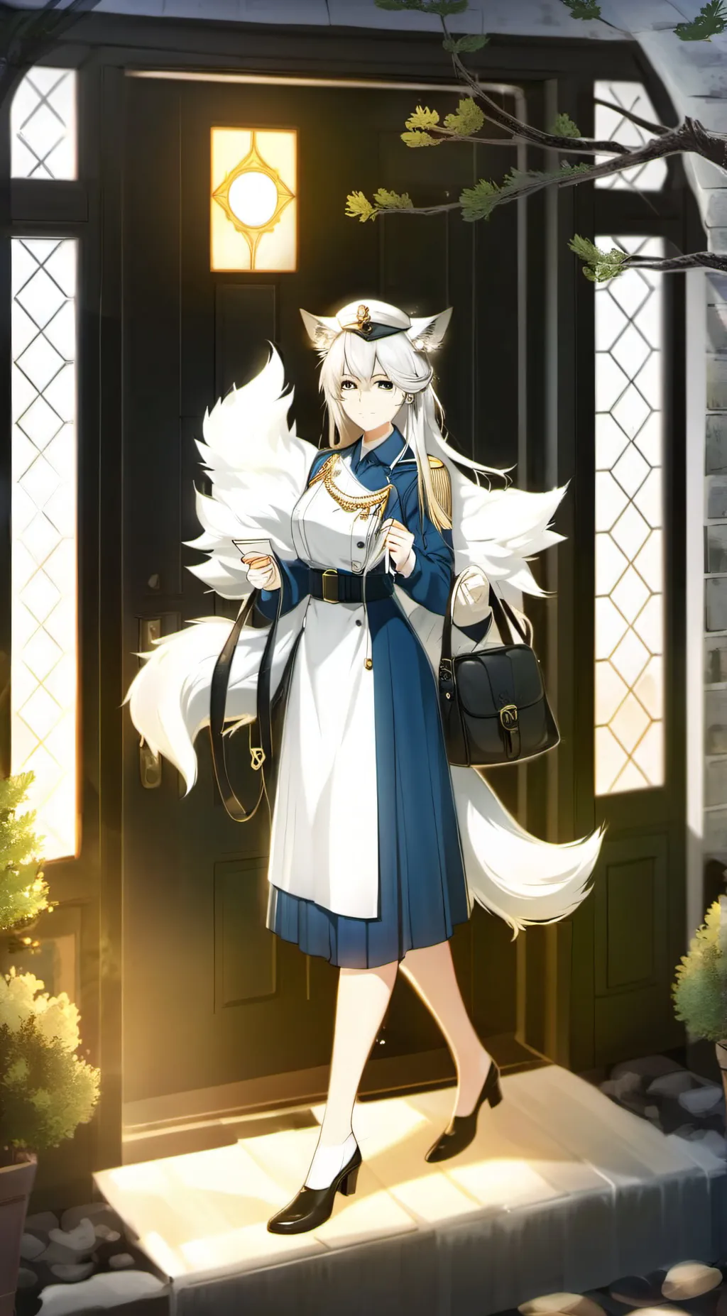 ai character: Coming home background