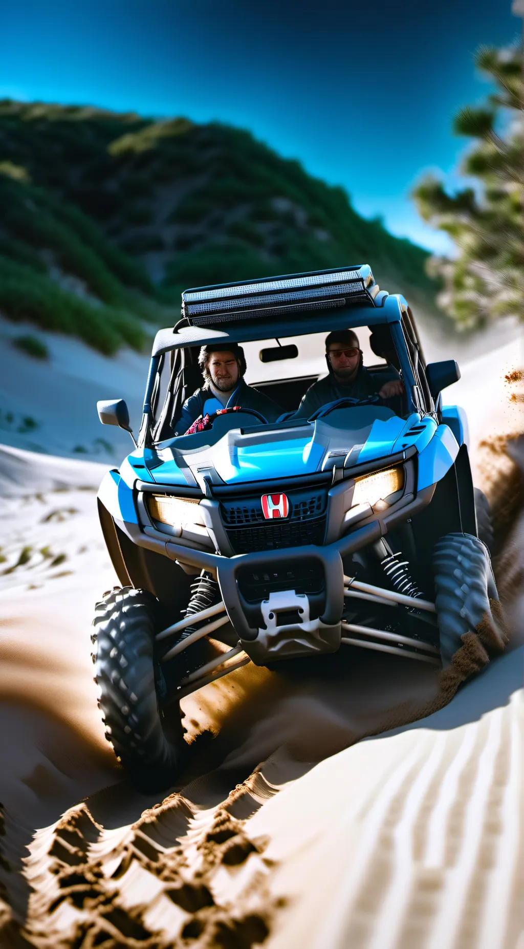 ai character: Honda Rancher 420 background