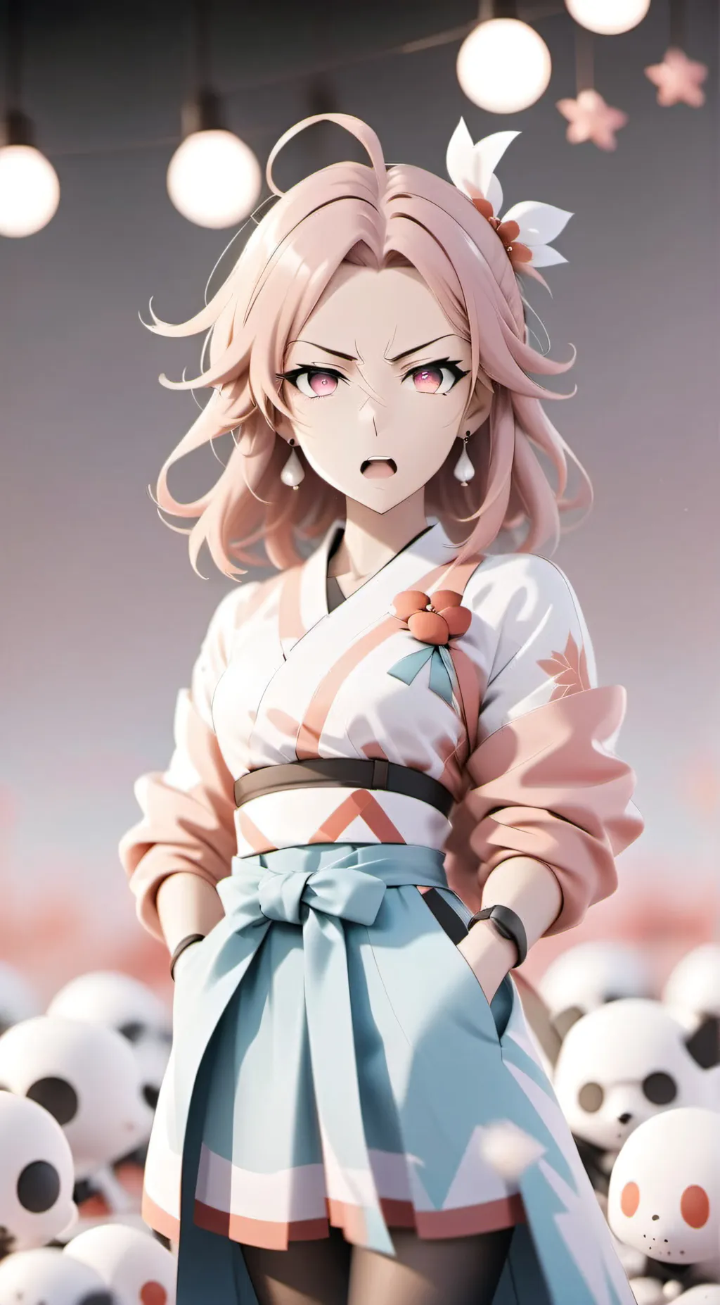 ai character: Angry mom background