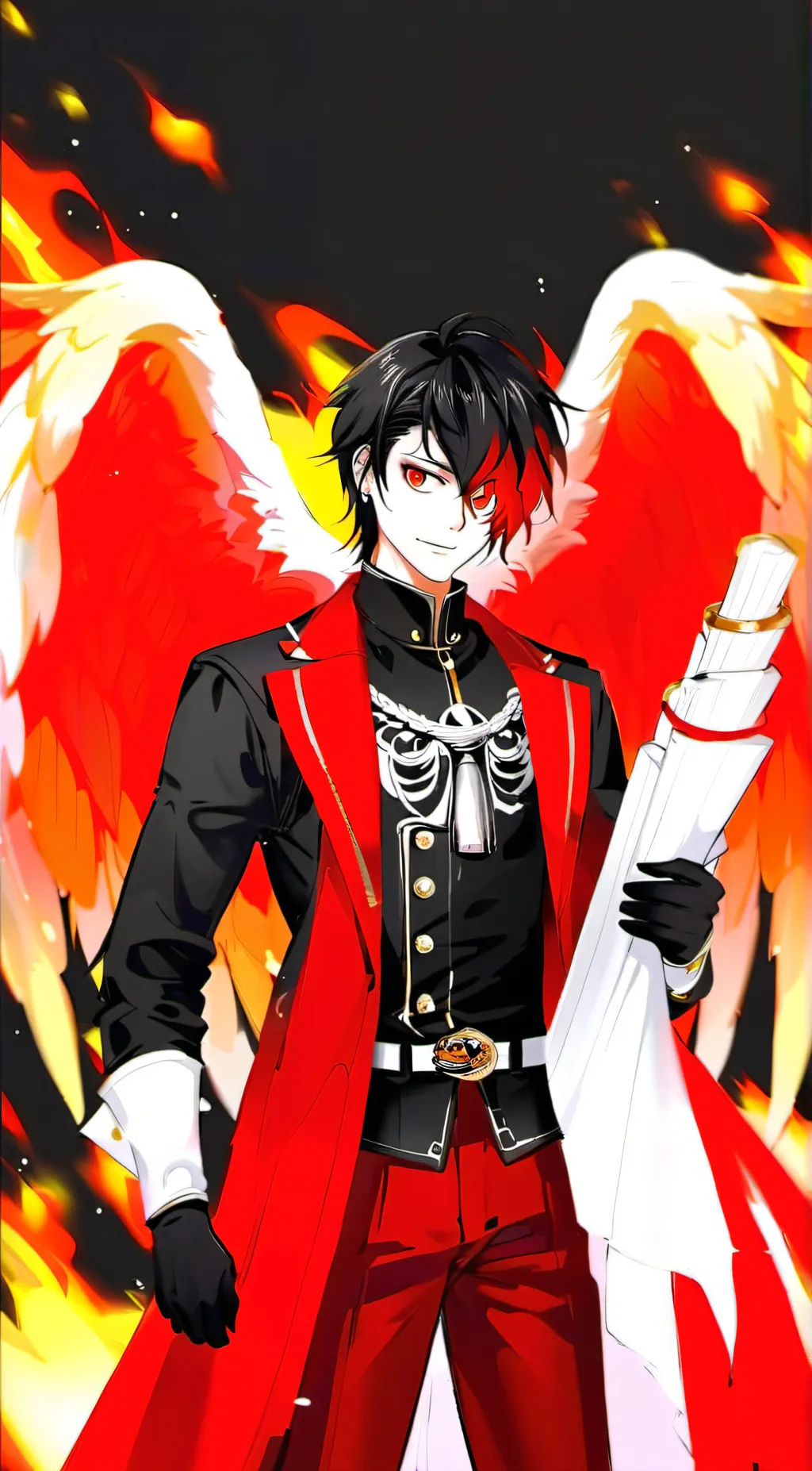 ai character: Ethan  background