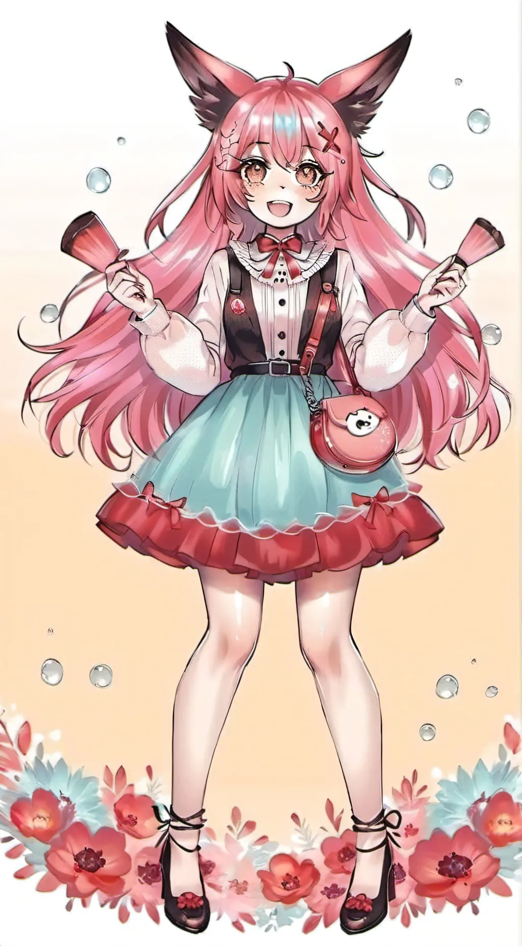 ai character: Kawaii Chan background