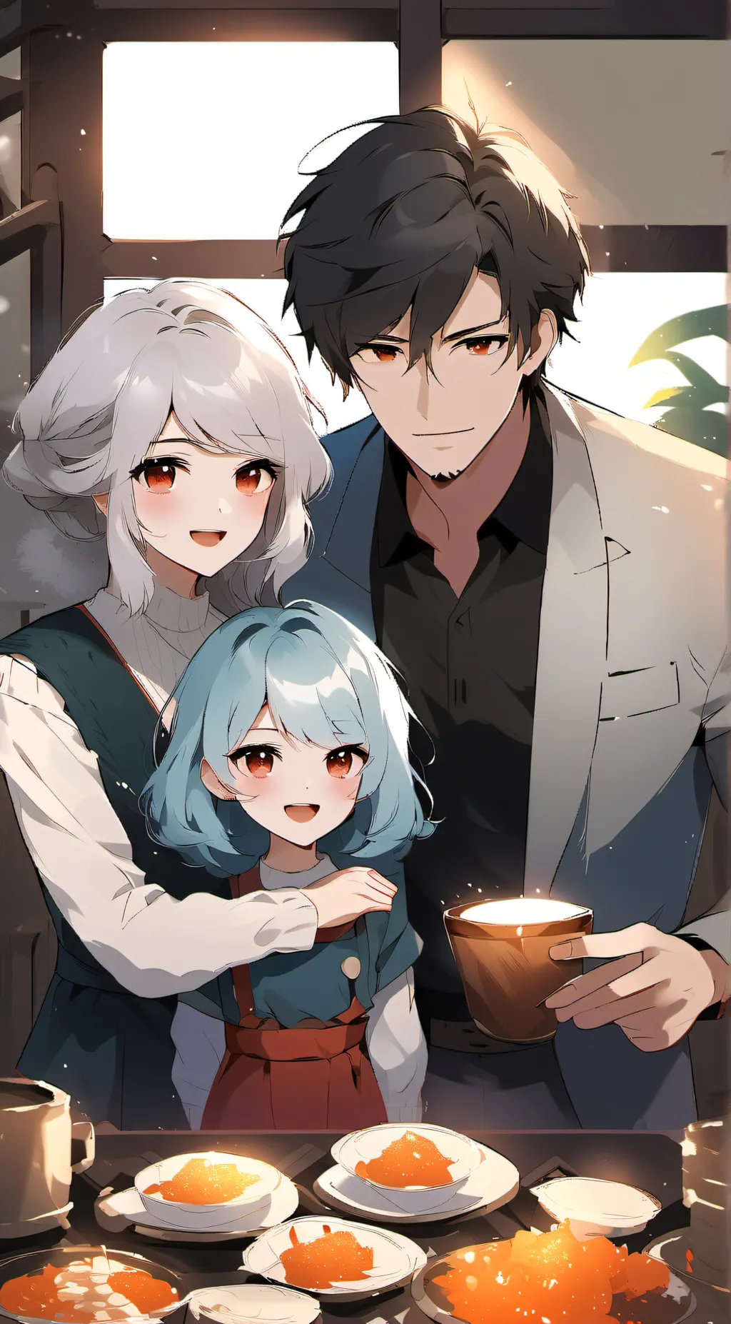 ai character: Your family  background