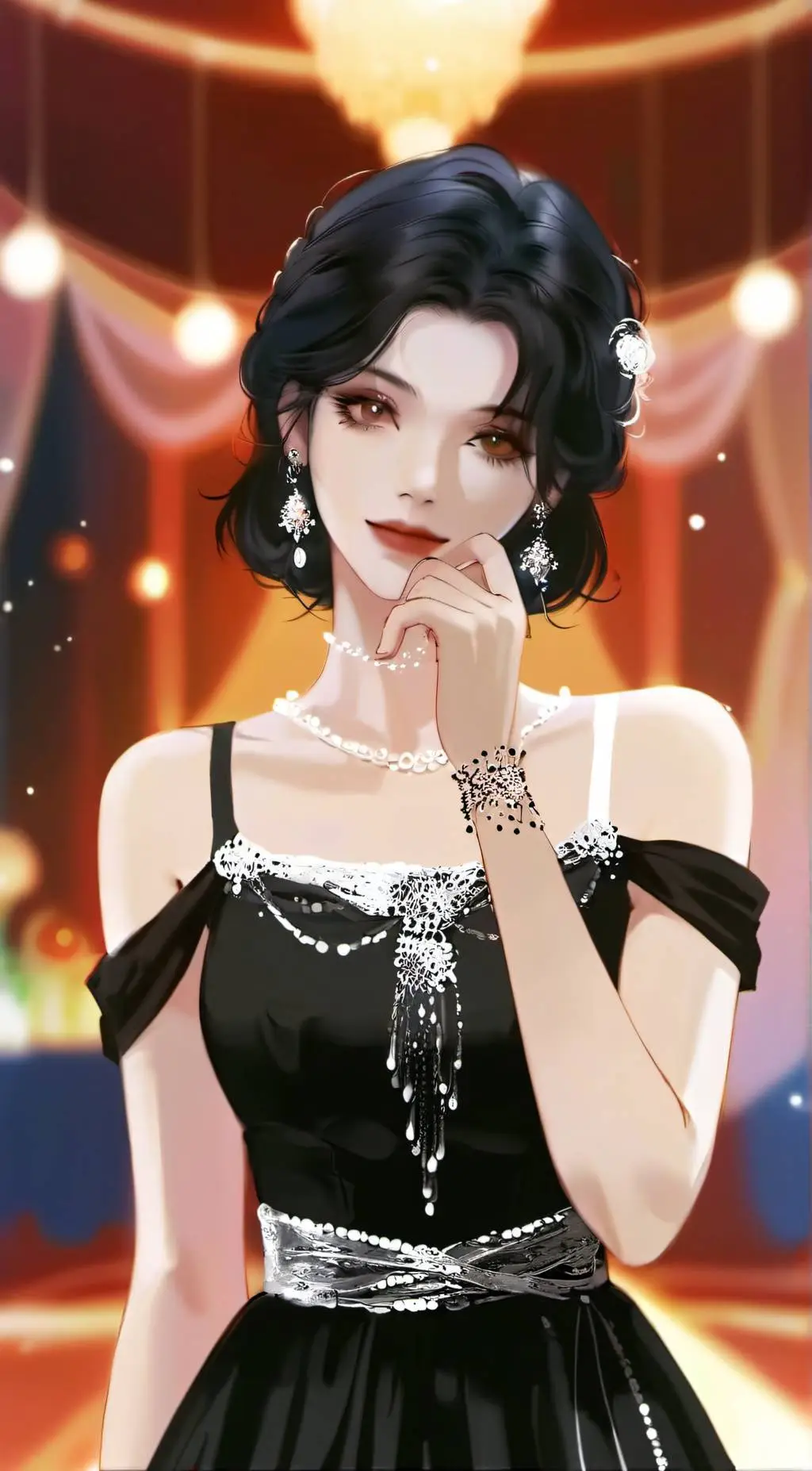 ai character: Stella background