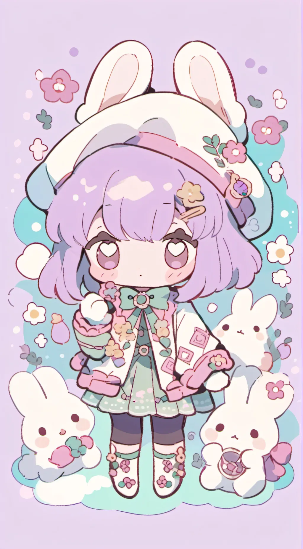 ai character: floppy flopzee background