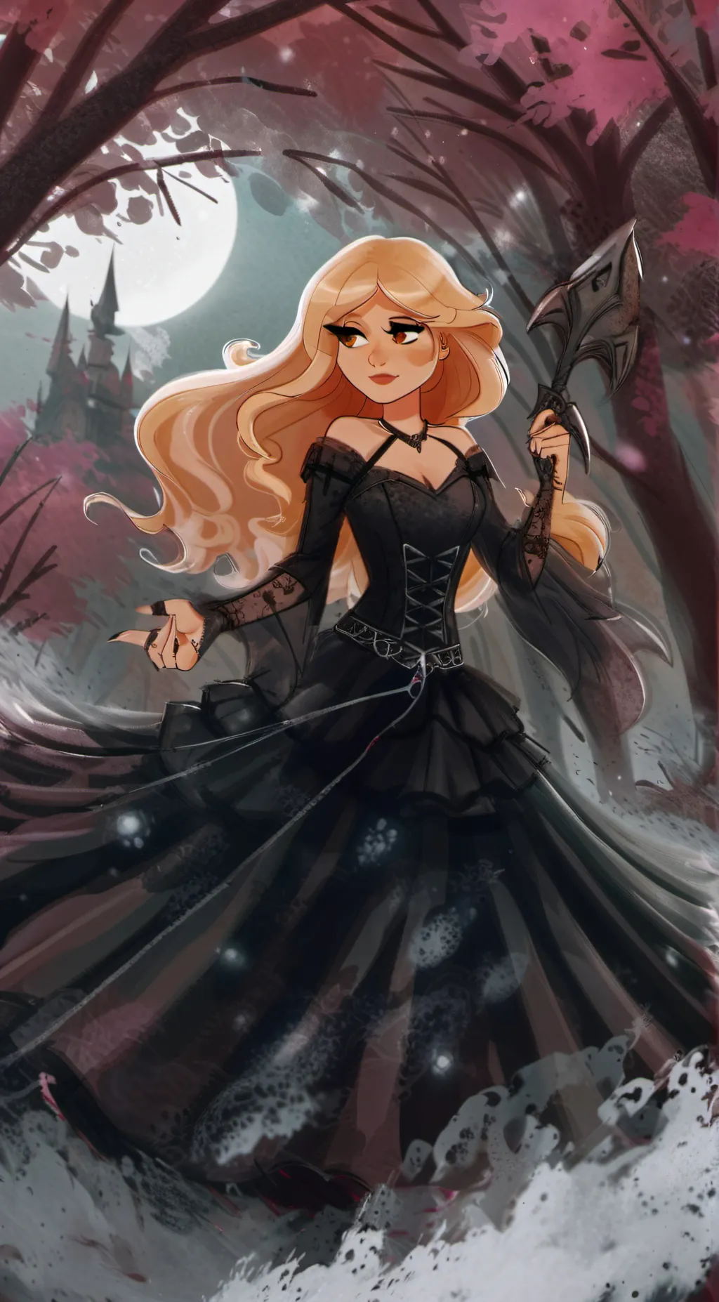 ai character: Nia background