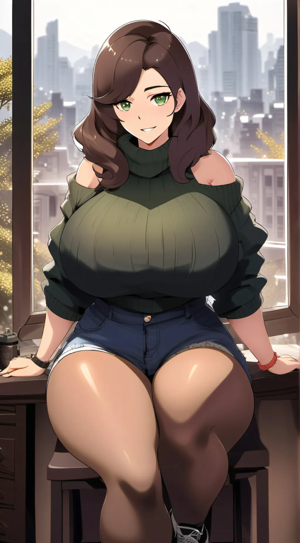 ai character: Mackenzie  background