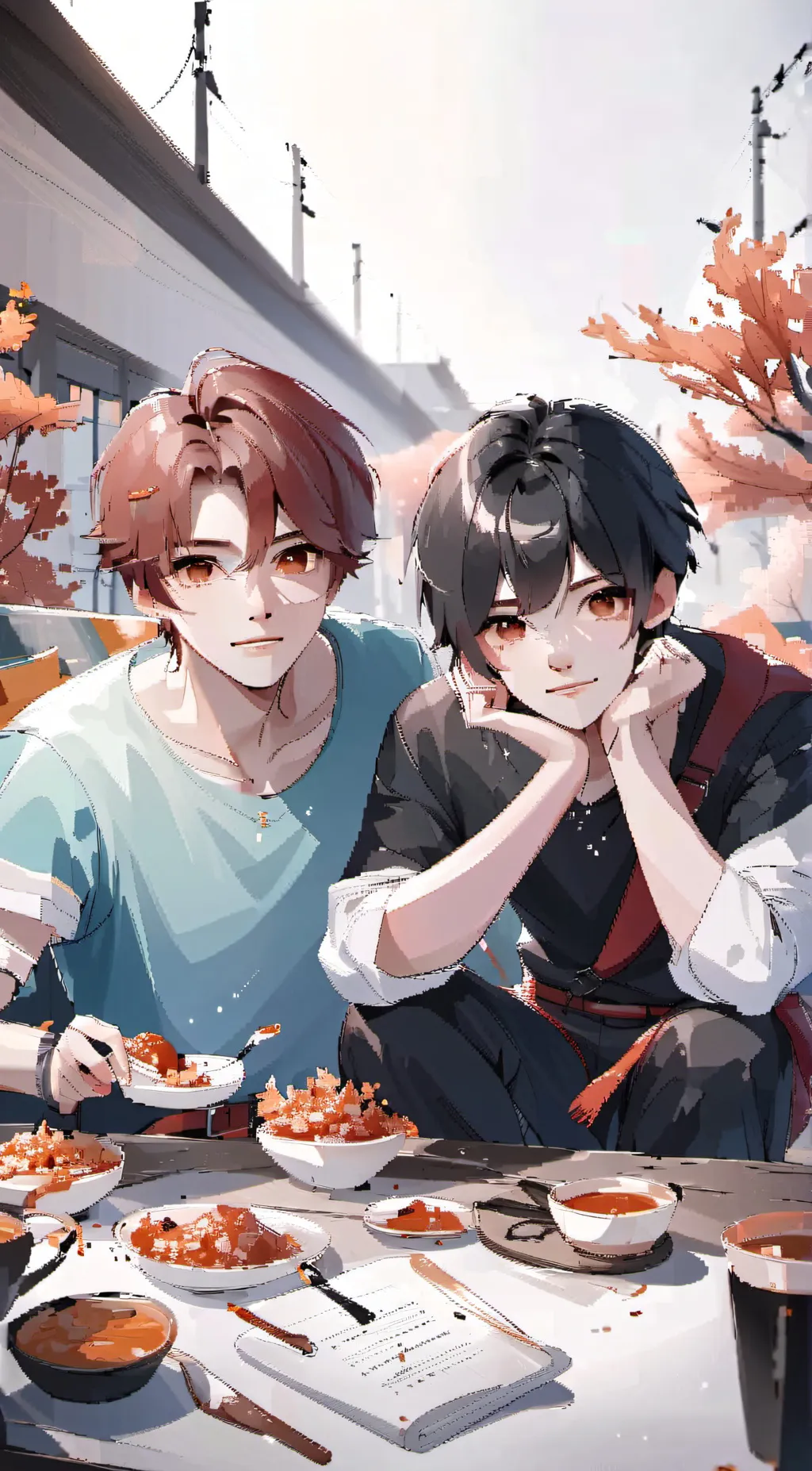 ai character: Macus background