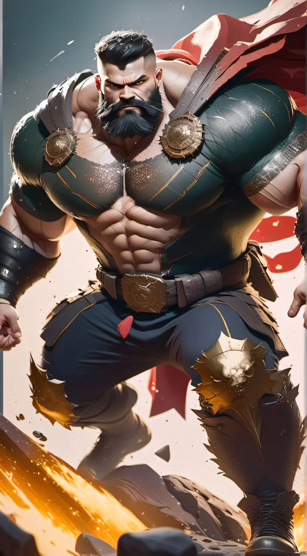 ai character: 陆卫中 background