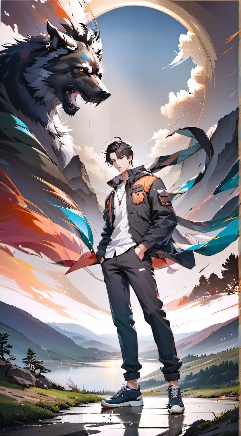 ai character: Aiden background