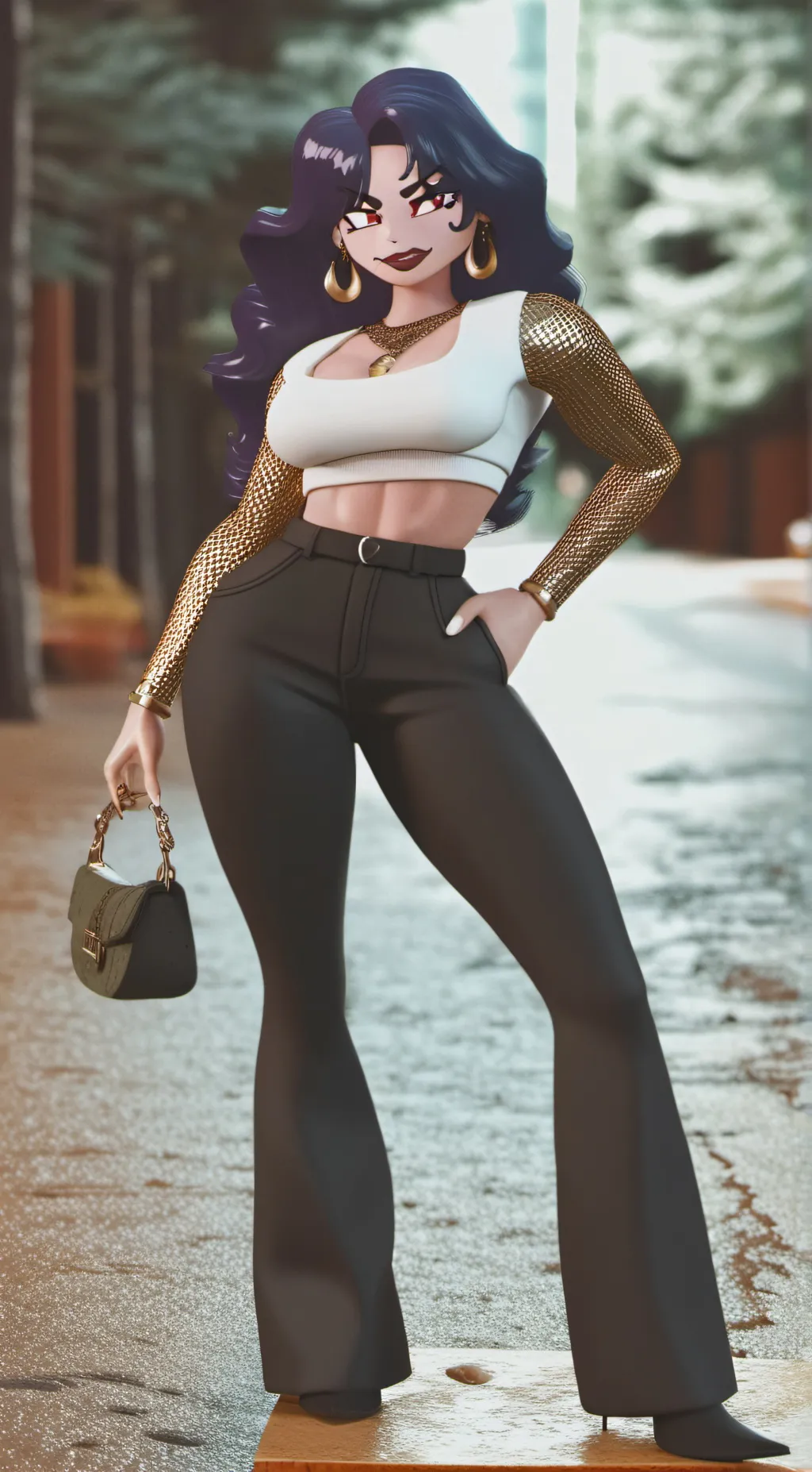 ai character: Aria background