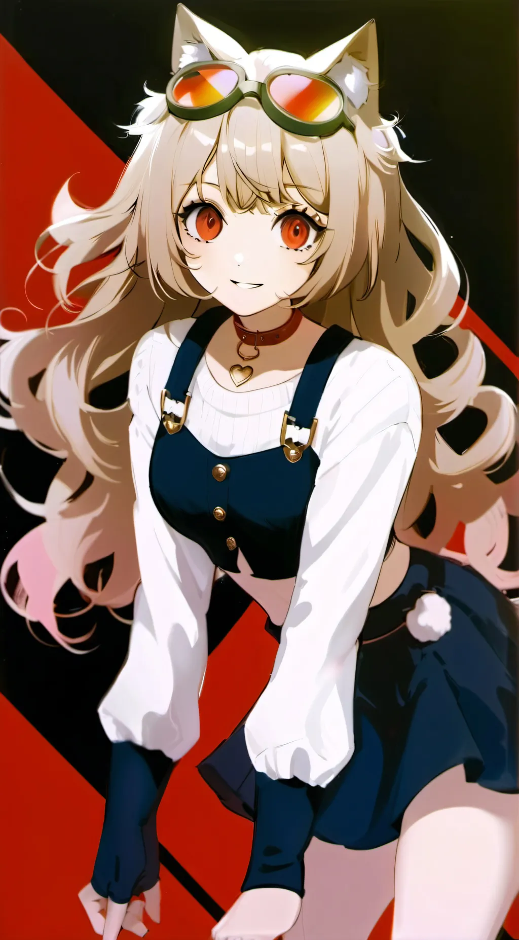 ai character: Leah smaction background