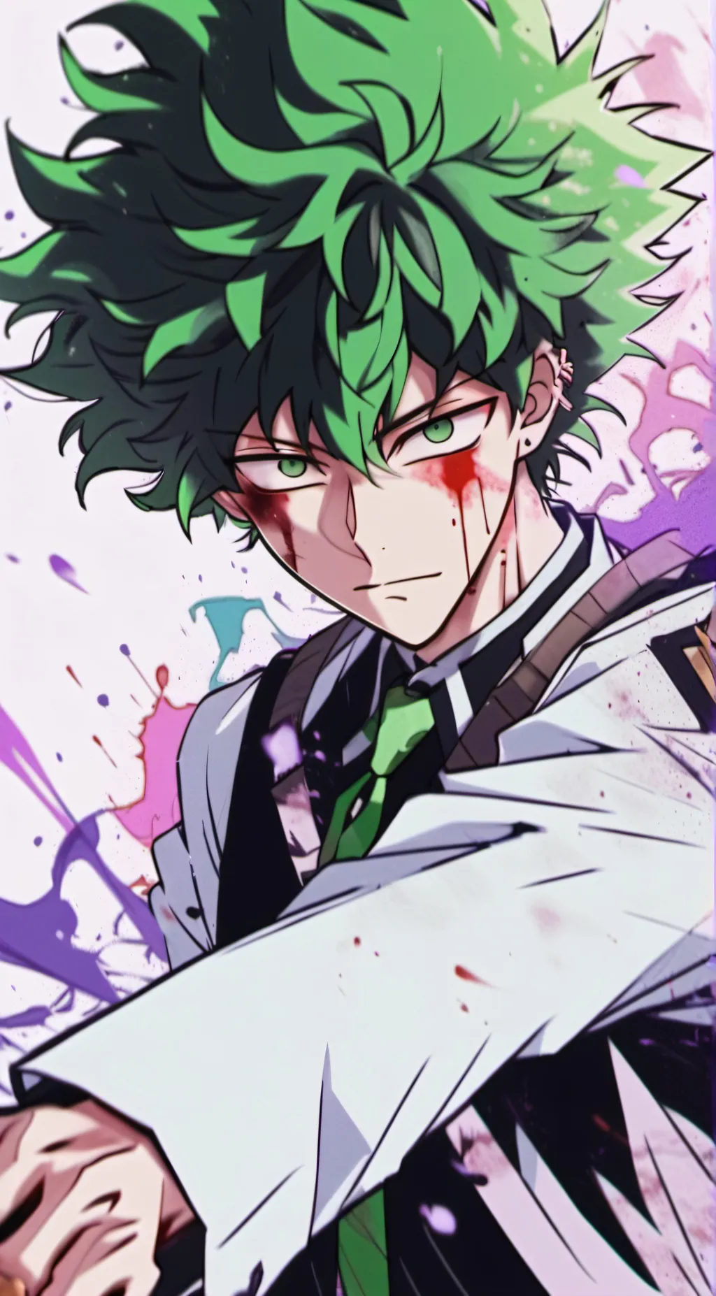 ai character: deku background