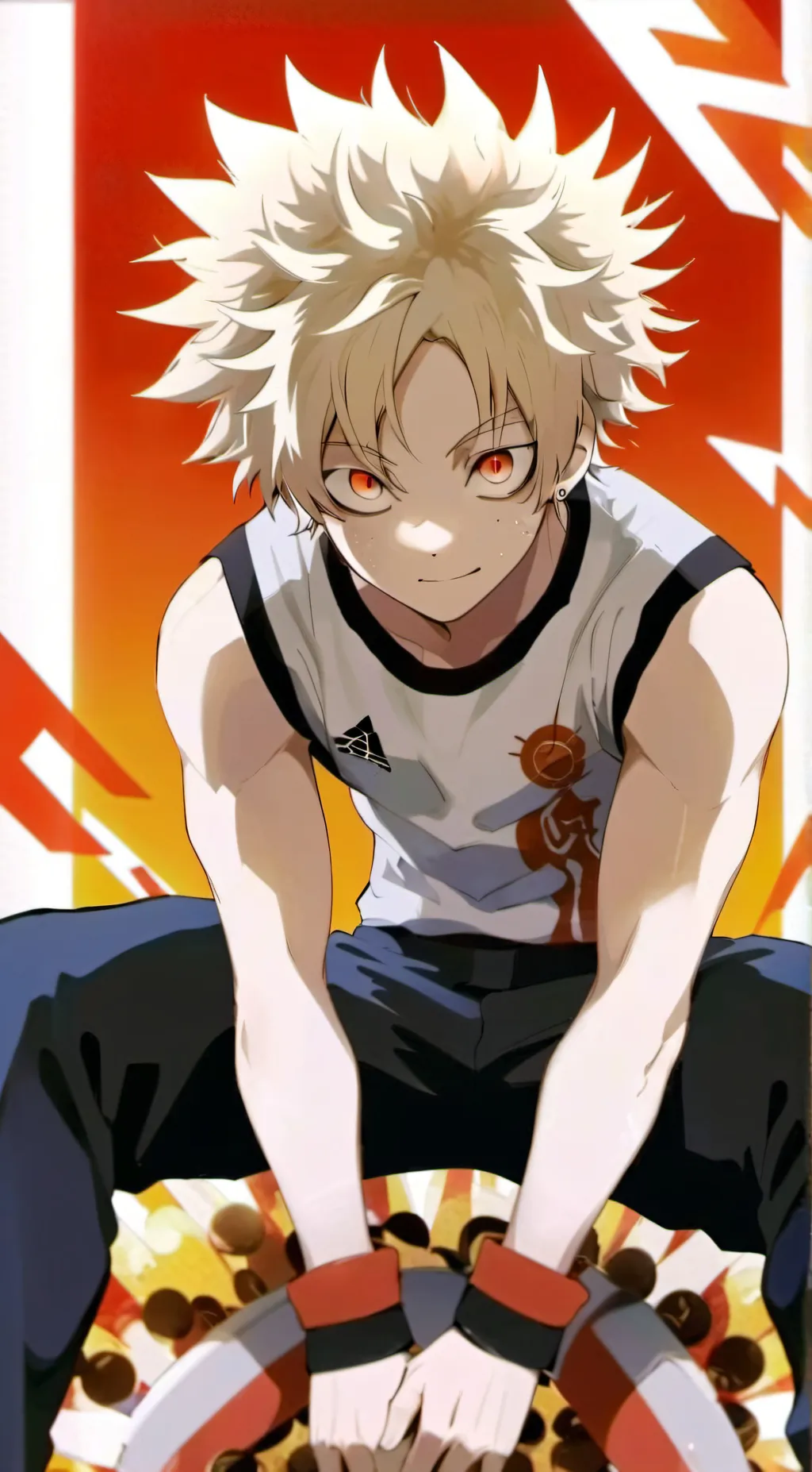 ai character: Slumber party(MHA) background