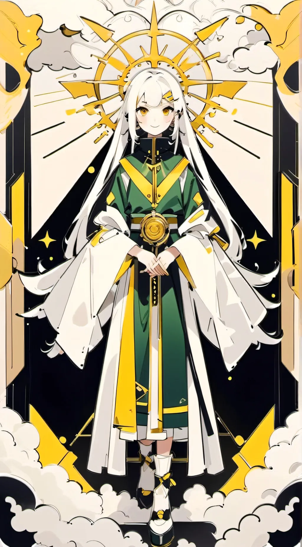 ai character: descendants background