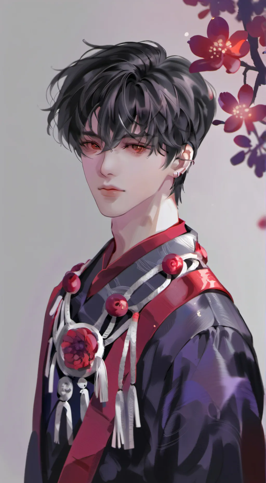 ai character: Liam  background