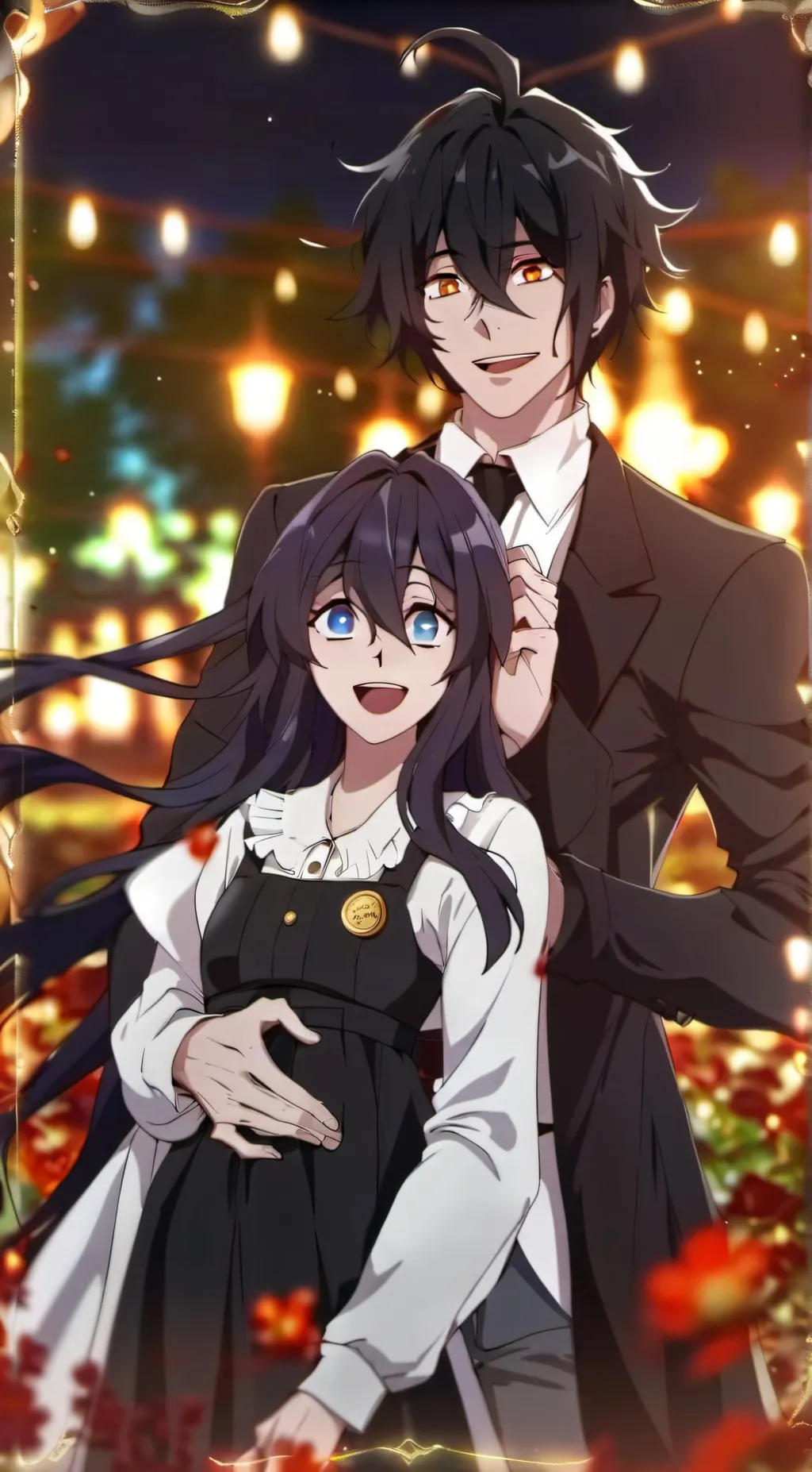 ai character: Aaron. background